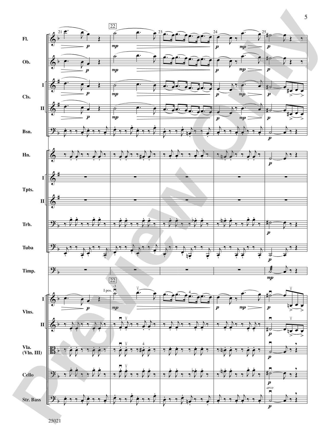 Prelude: Full Orchestra Conductor Score & Parts