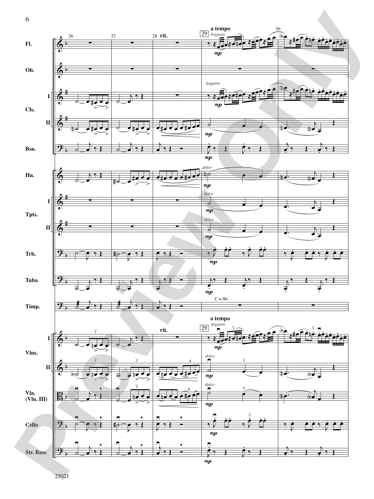 Prelude: Full Orchestra Conductor Score & Parts