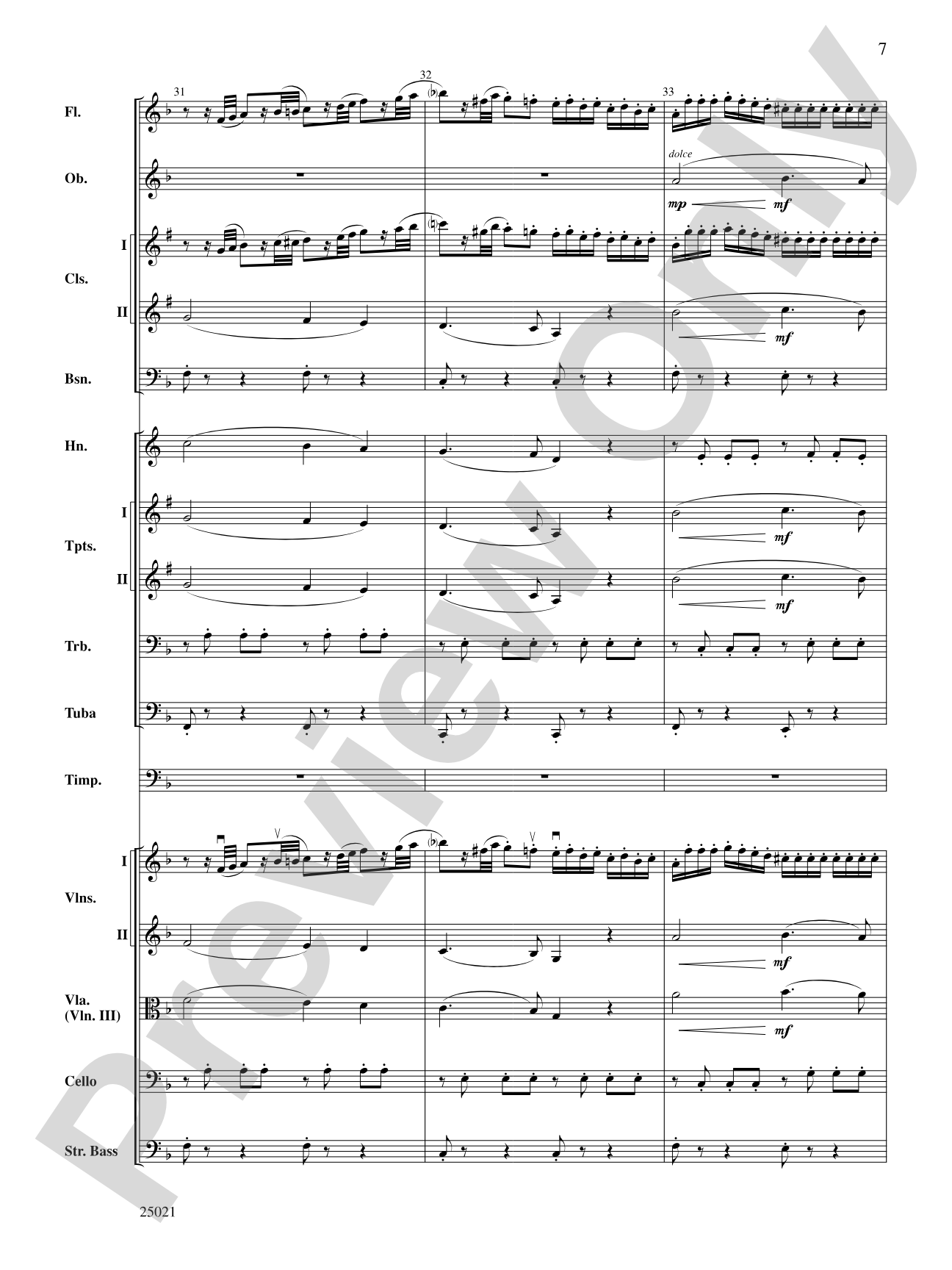 Prelude: Full Orchestra Conductor Score & Parts