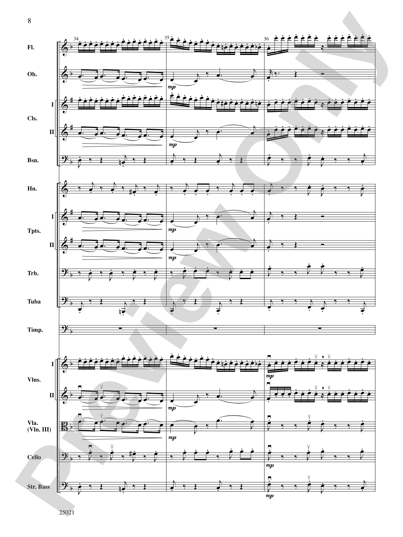 Prelude: Full Orchestra Conductor Score & Parts