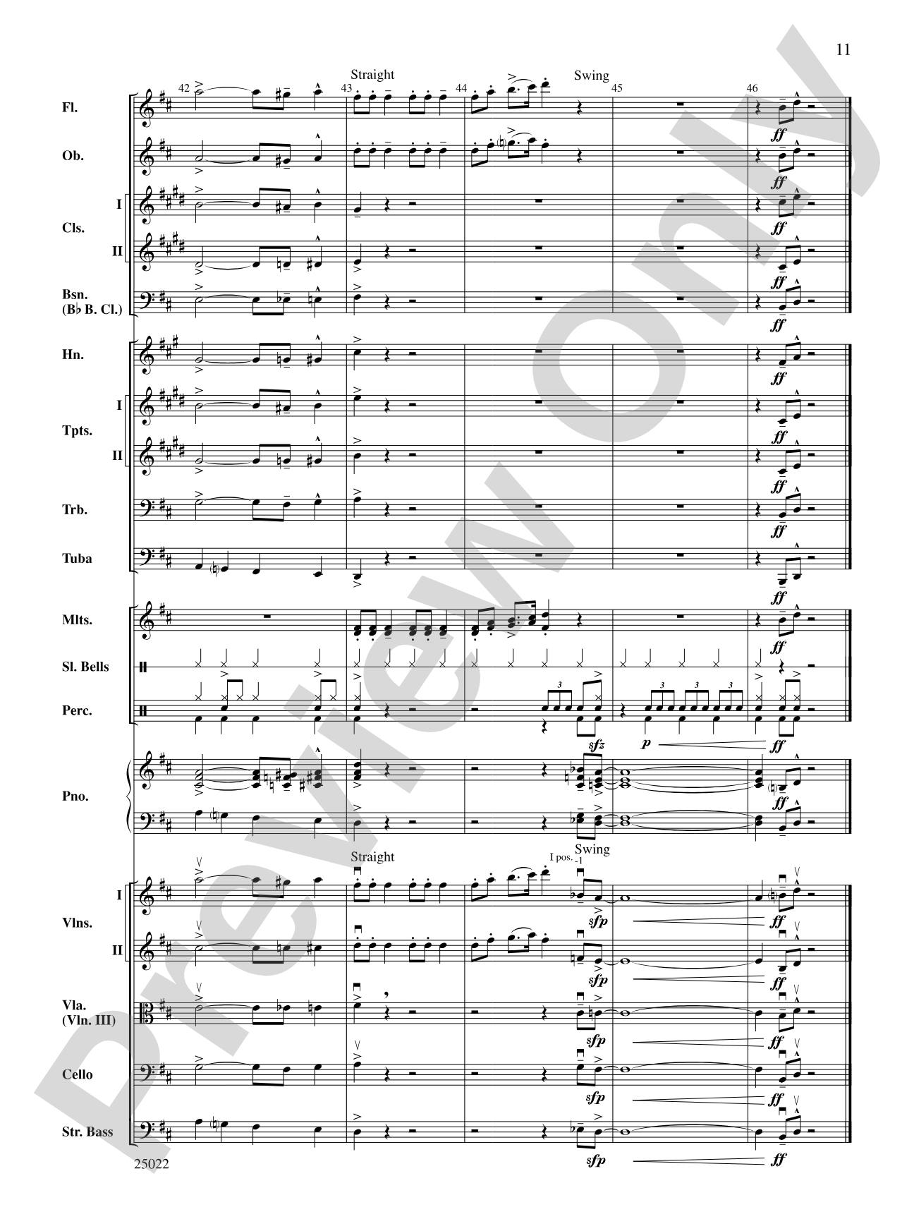 Swingin' on the Housetop: Full Orchestra Conductor Score & Parts