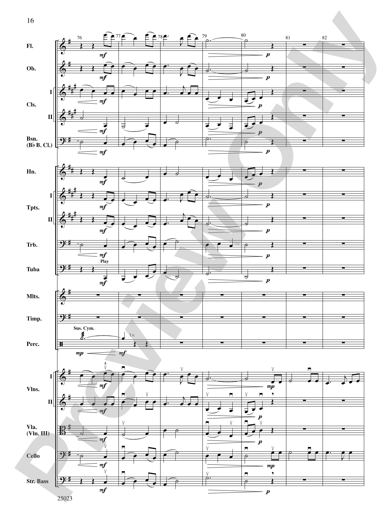 Crescent City Collage: Full Orchestra Conductor Score & Parts