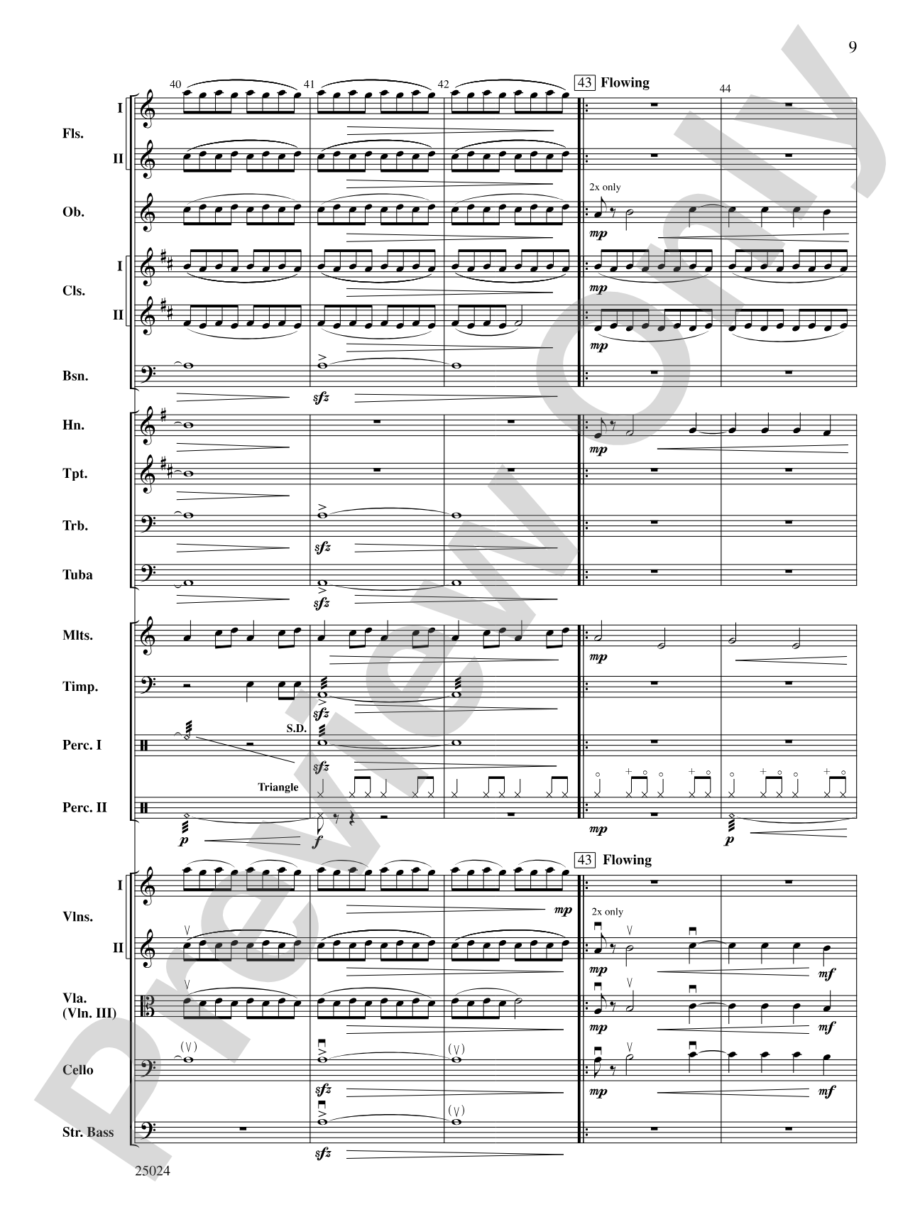 Symphonic Statement: Full Orchestra Conductor Score & Parts