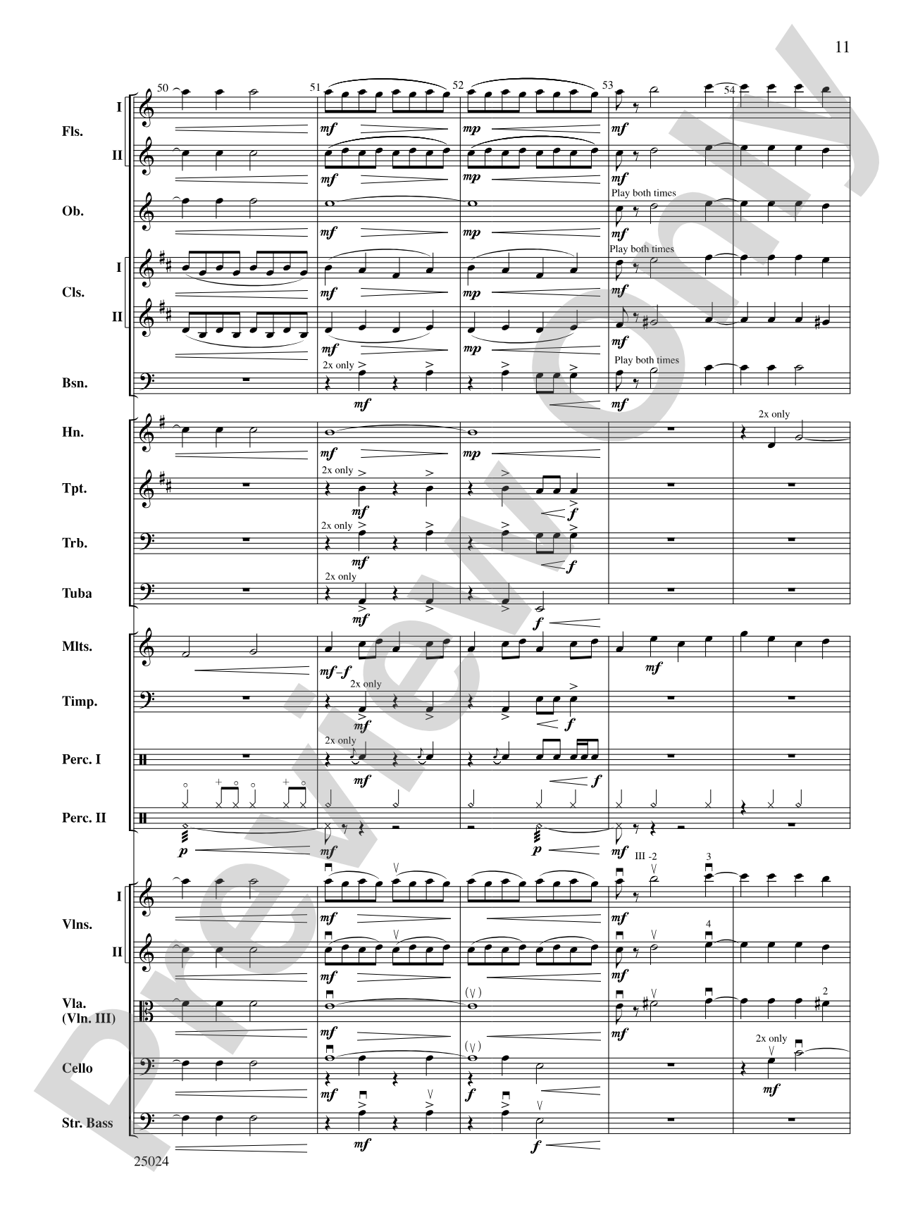Symphonic Statement: Full Orchestra Conductor Score & Parts