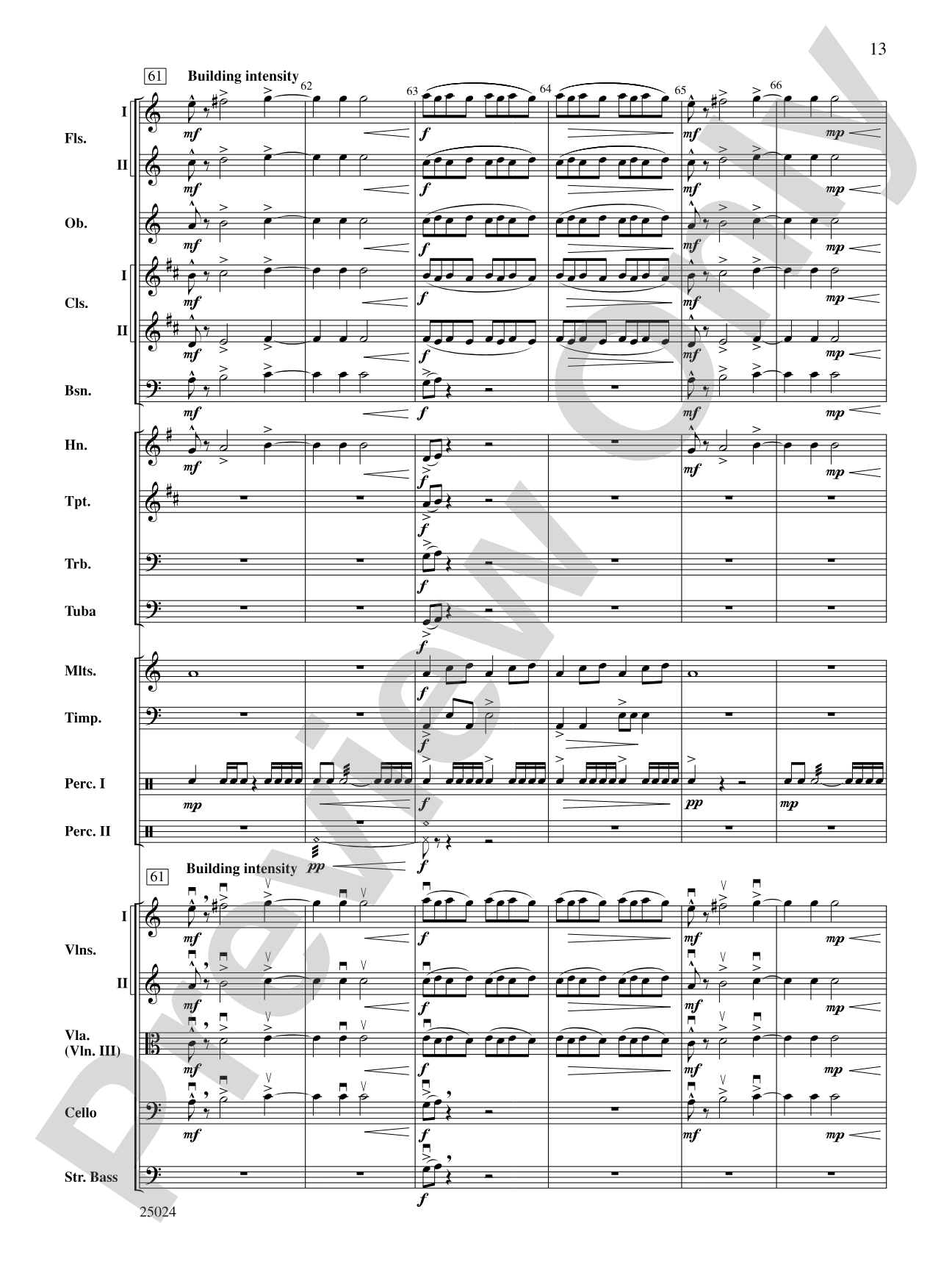 Symphonic Statement: Full Orchestra Conductor Score & Parts