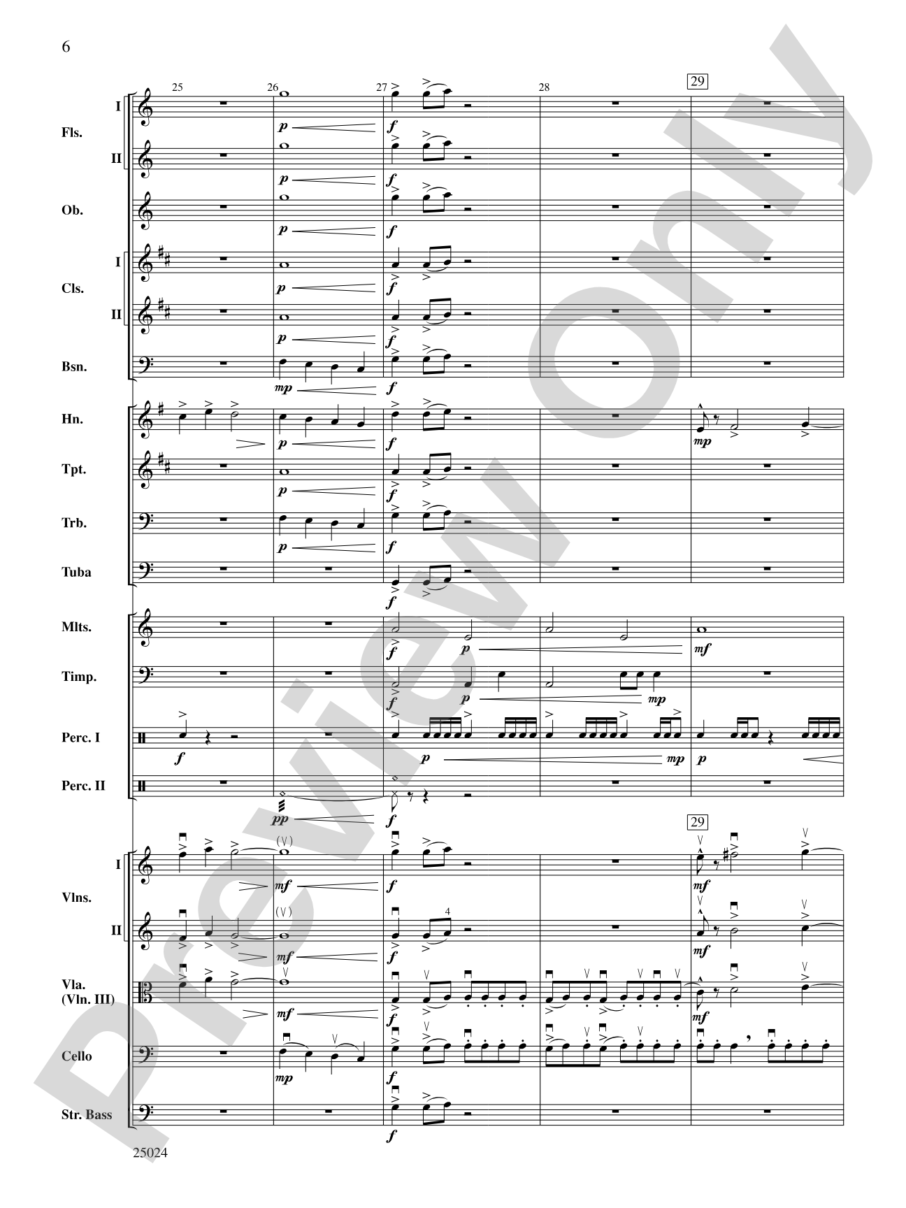 Symphonic Statement: Full Orchestra Conductor Score & Parts