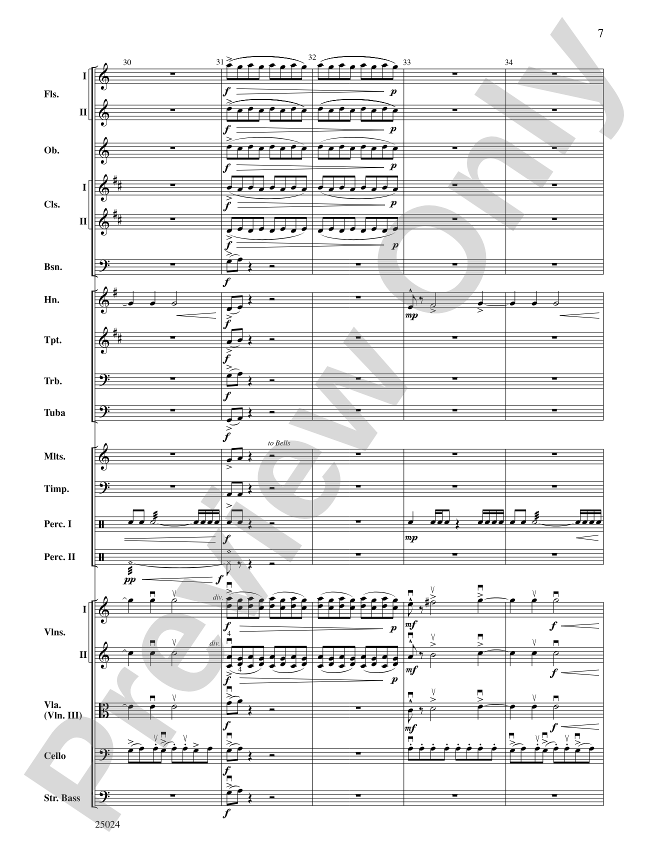 Symphonic Statement: Full Orchestra Conductor Score & Parts