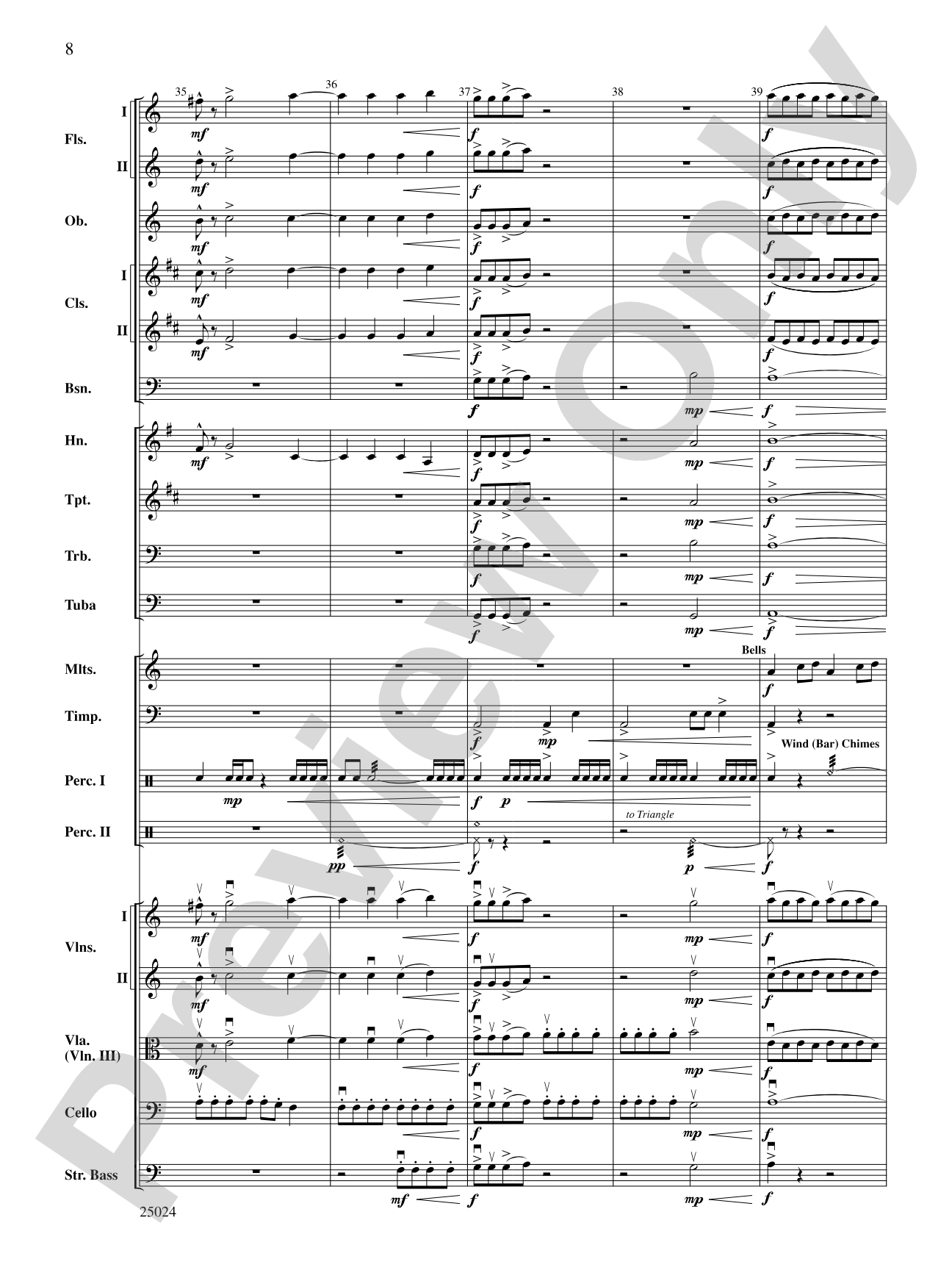 Symphonic Statement: Full Orchestra Conductor Score & Parts
