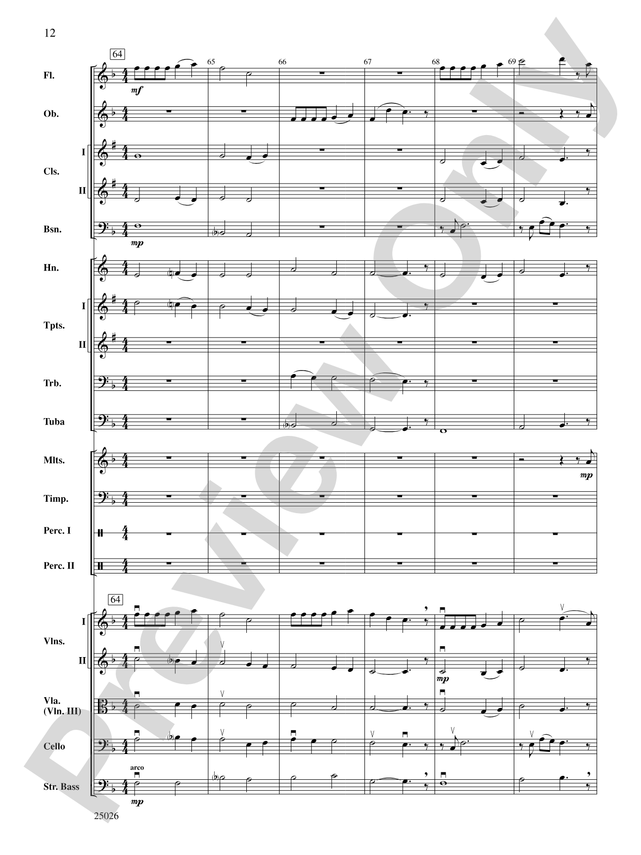 Christmas Comes Again... in About Three Minutes: Full Orchestra Conductor Score & Parts