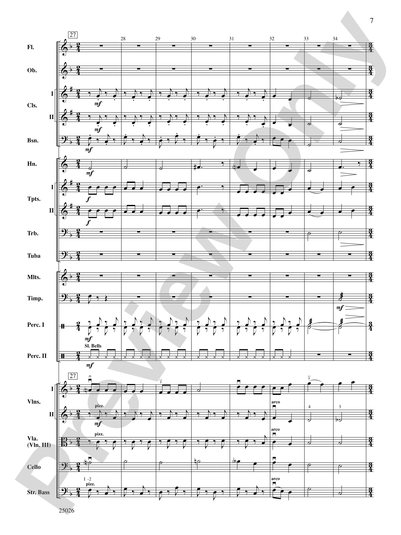 Christmas Comes Again... in About Three Minutes: Full Orchestra Conductor Score & Parts