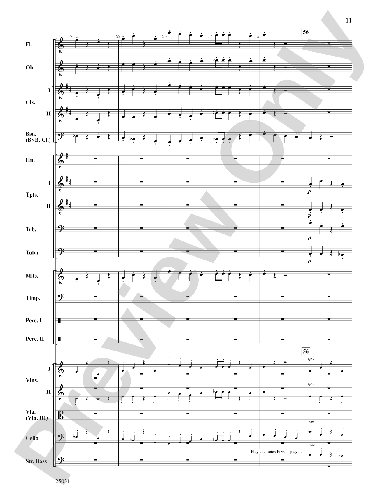 Comedy Tonight: Full Orchestra Conductor Score & Parts