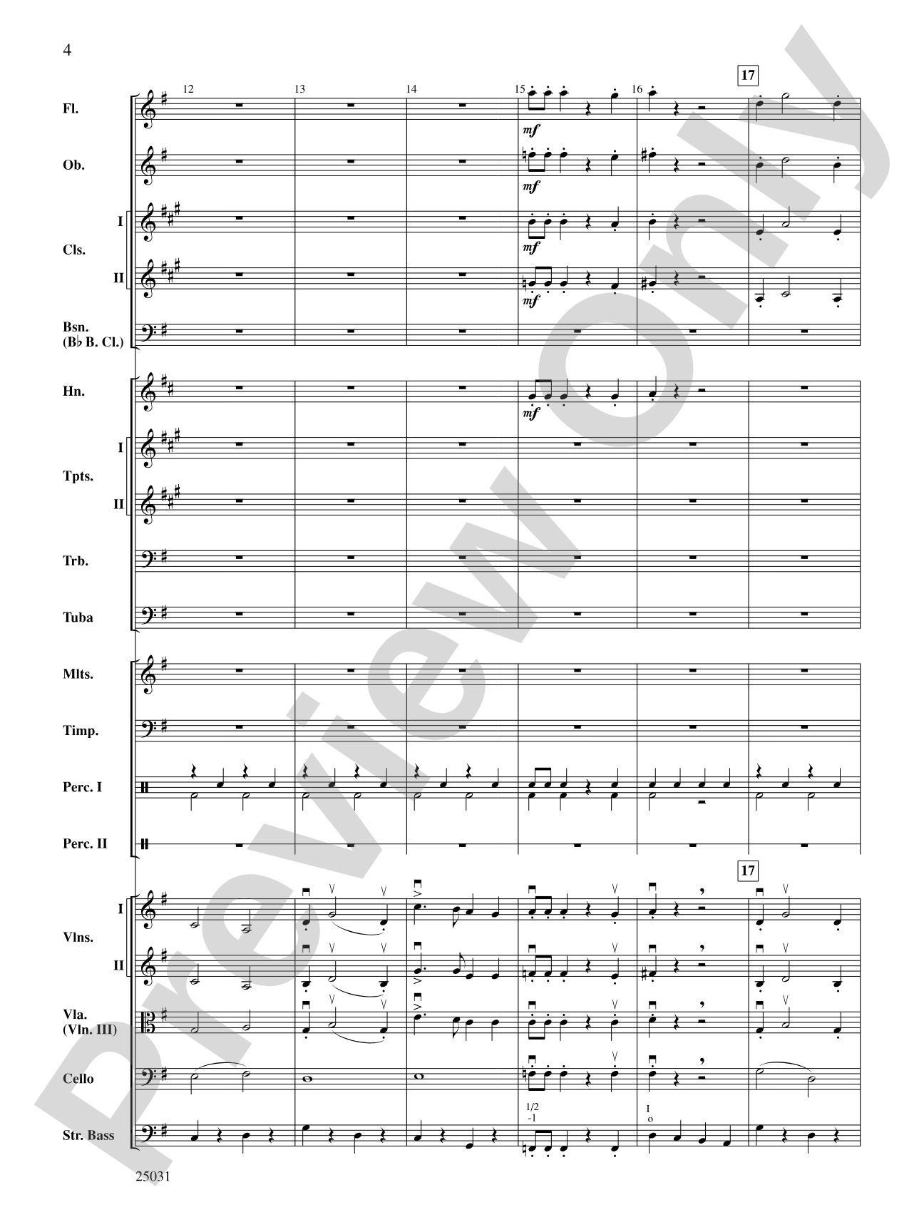 Comedy Tonight: Full Orchestra Conductor Score & Parts