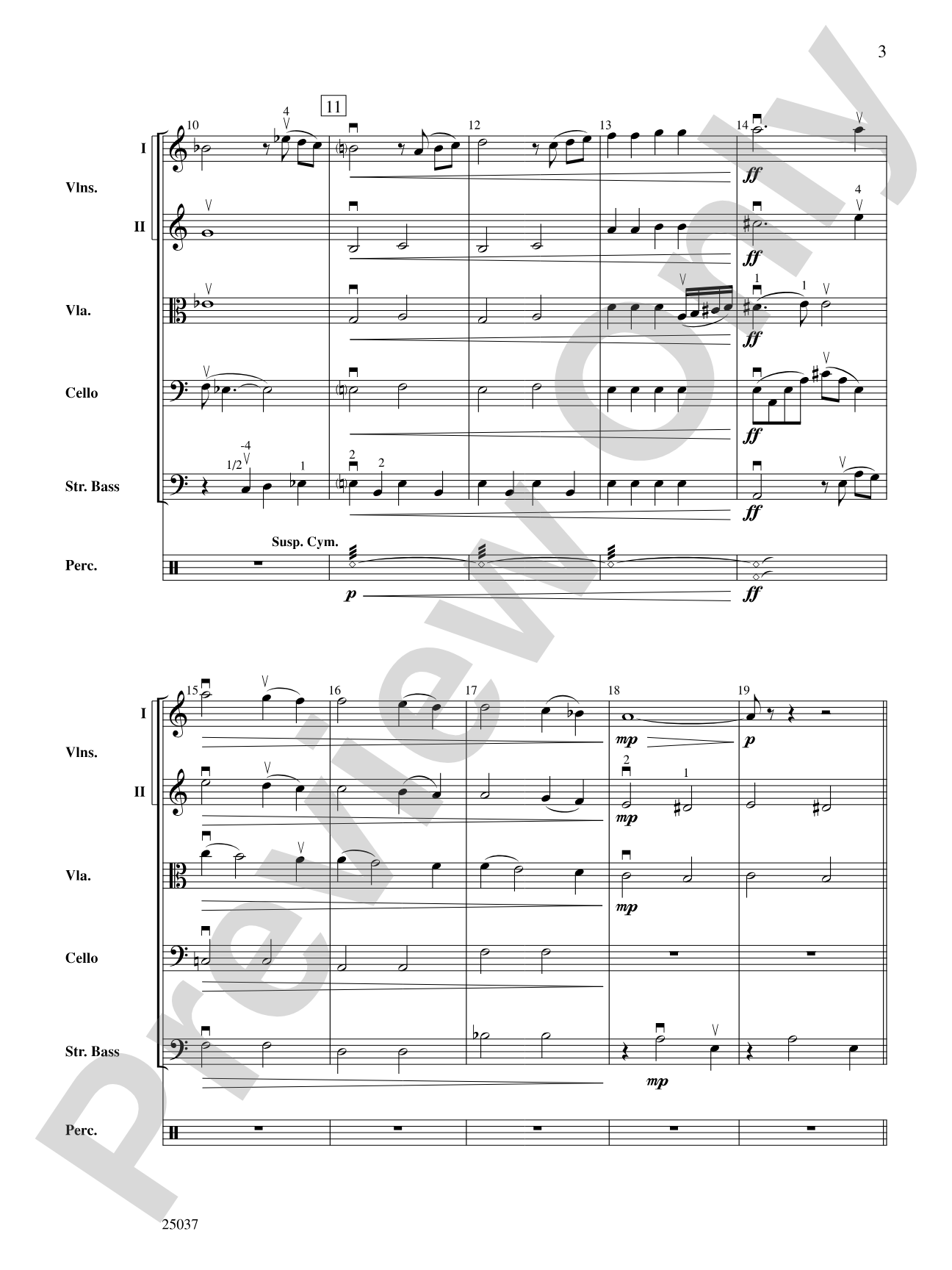 The Curse of Tutankhamun: String Orchestra Conductor Score & Parts