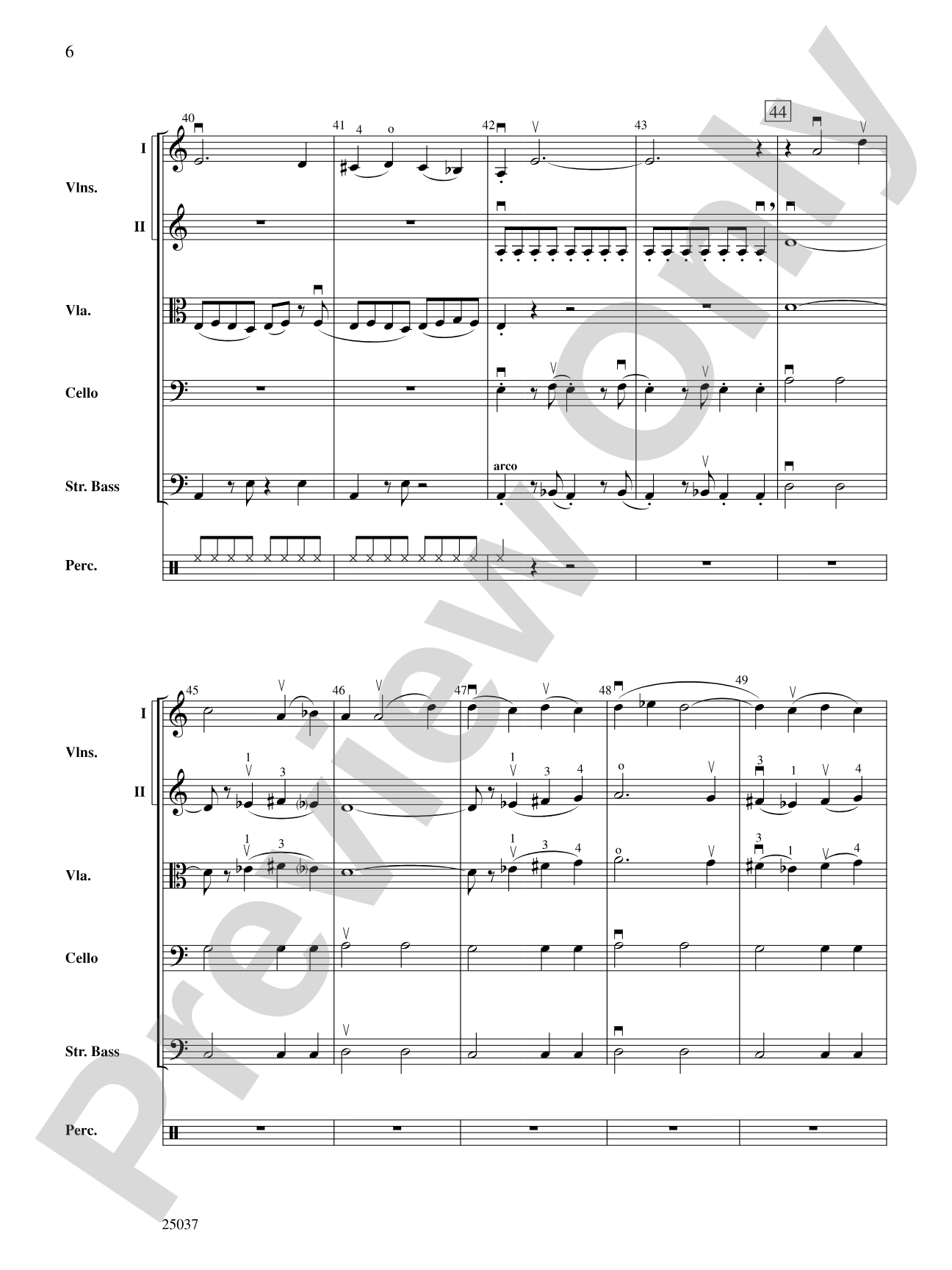 The Curse of Tutankhamun: String Orchestra Conductor Score & Parts
