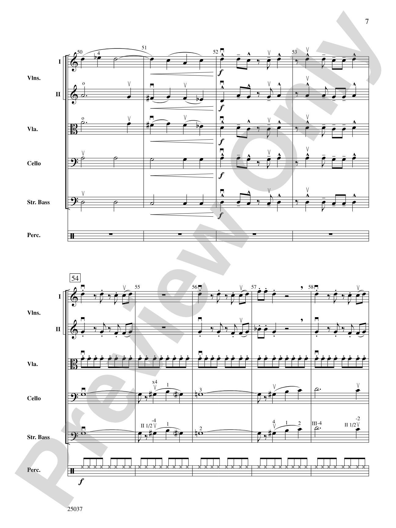 The Curse of Tutankhamun: String Orchestra Conductor Score & Parts