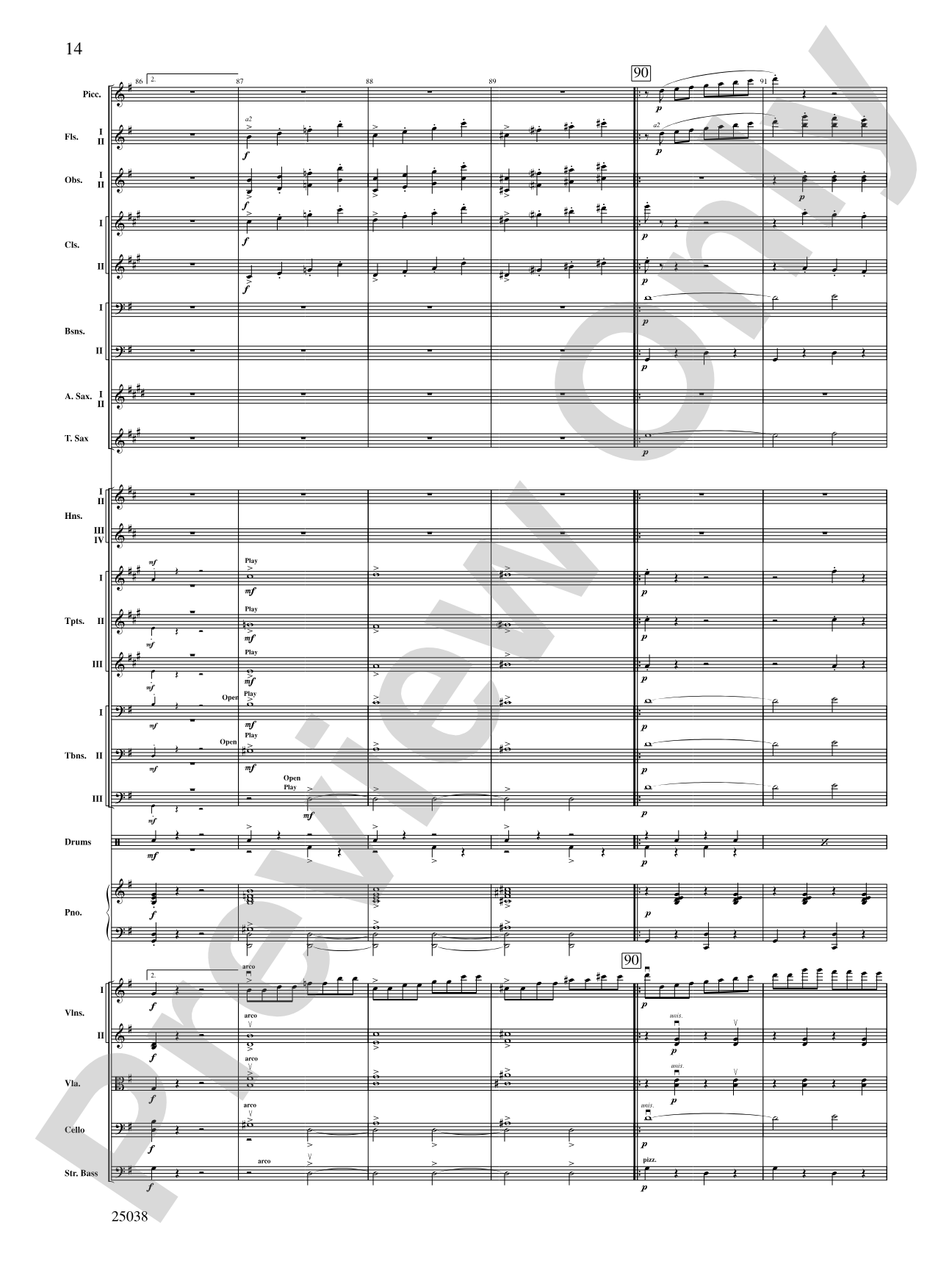 Fiddle-Faddle: Full Orchestra Conductor Score & Parts
