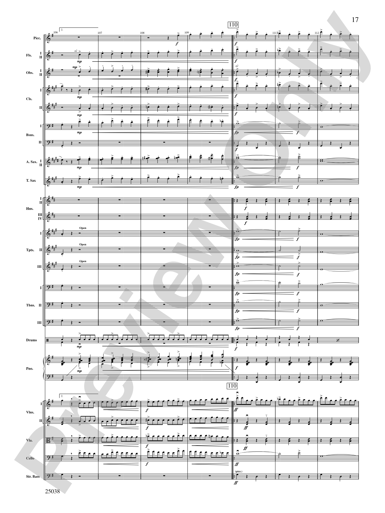 Fiddle-Faddle: Full Orchestra Conductor Score & Parts