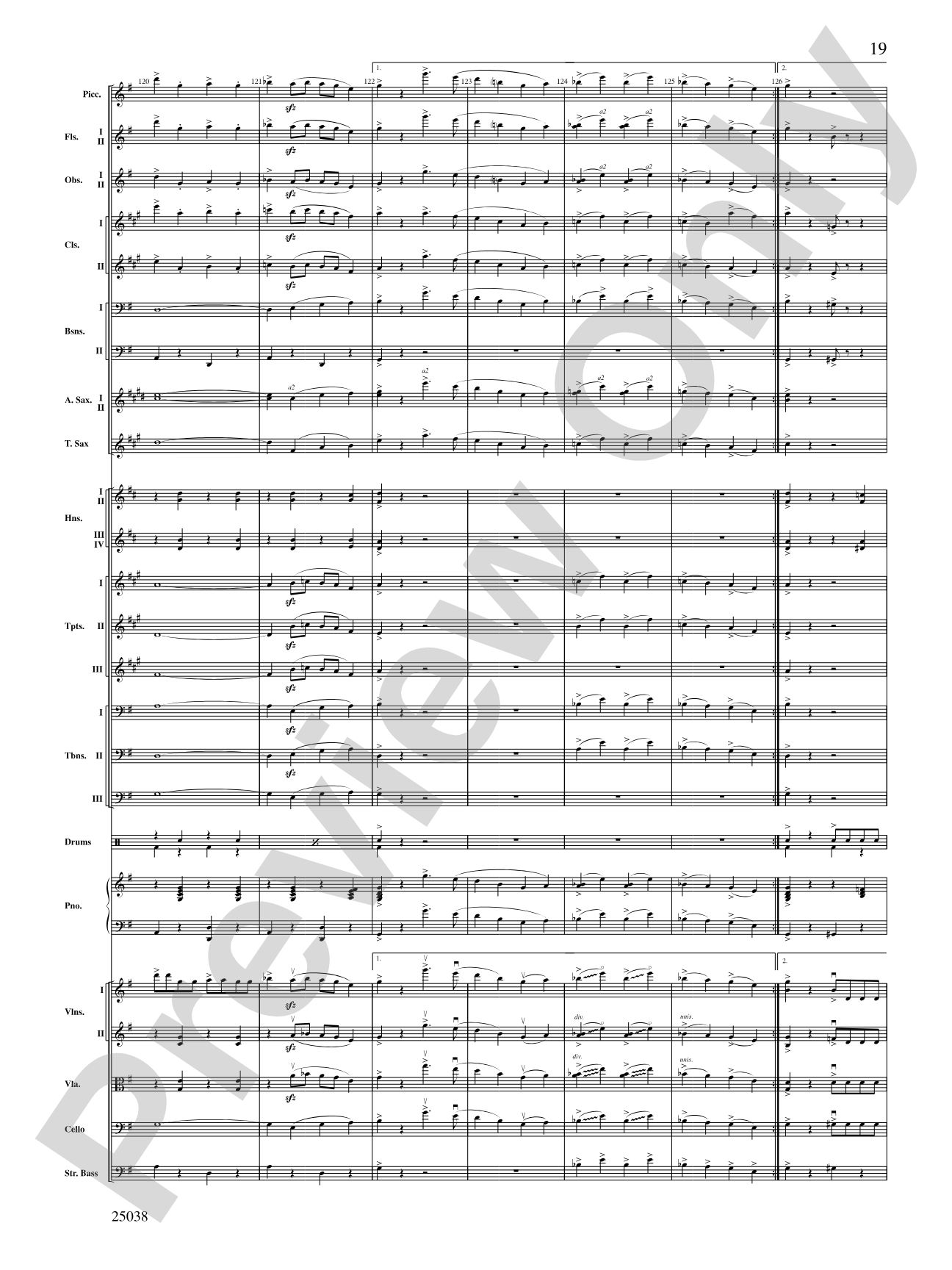 Fiddle-Faddle: Full Orchestra Conductor Score & Parts