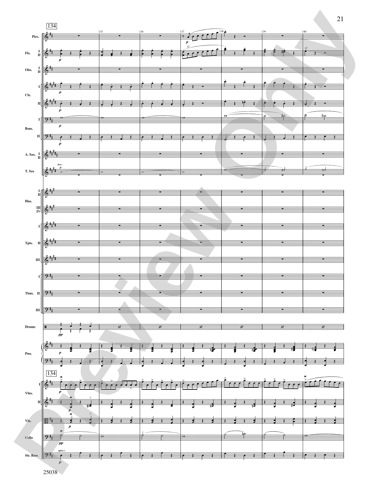 Fiddle-Faddle: Full Orchestra Conductor Score & Parts