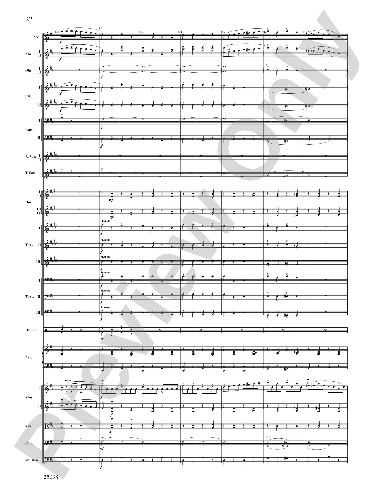 Fiddle-Faddle: Full Orchestra Conductor Score & Parts