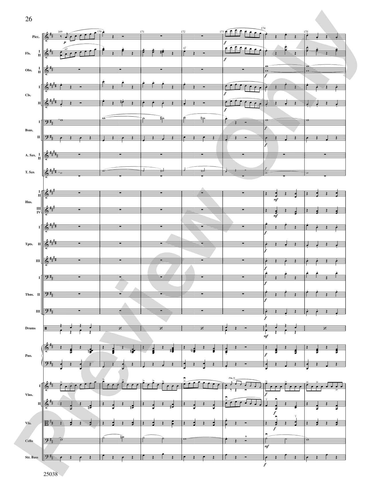 Fiddle-Faddle: Full Orchestra Conductor Score & Parts