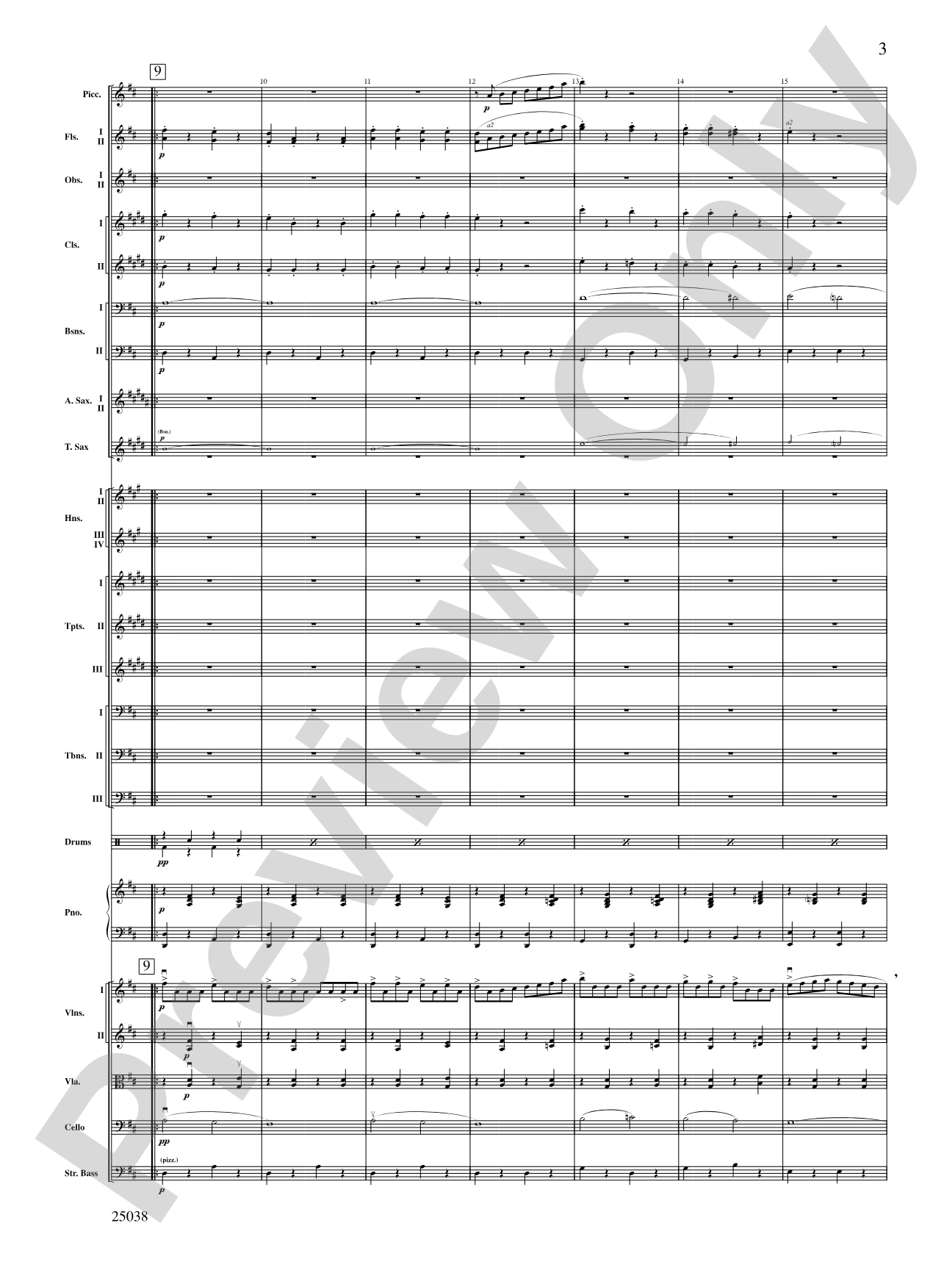 Fiddle-Faddle: Full Orchestra Conductor Score & Parts