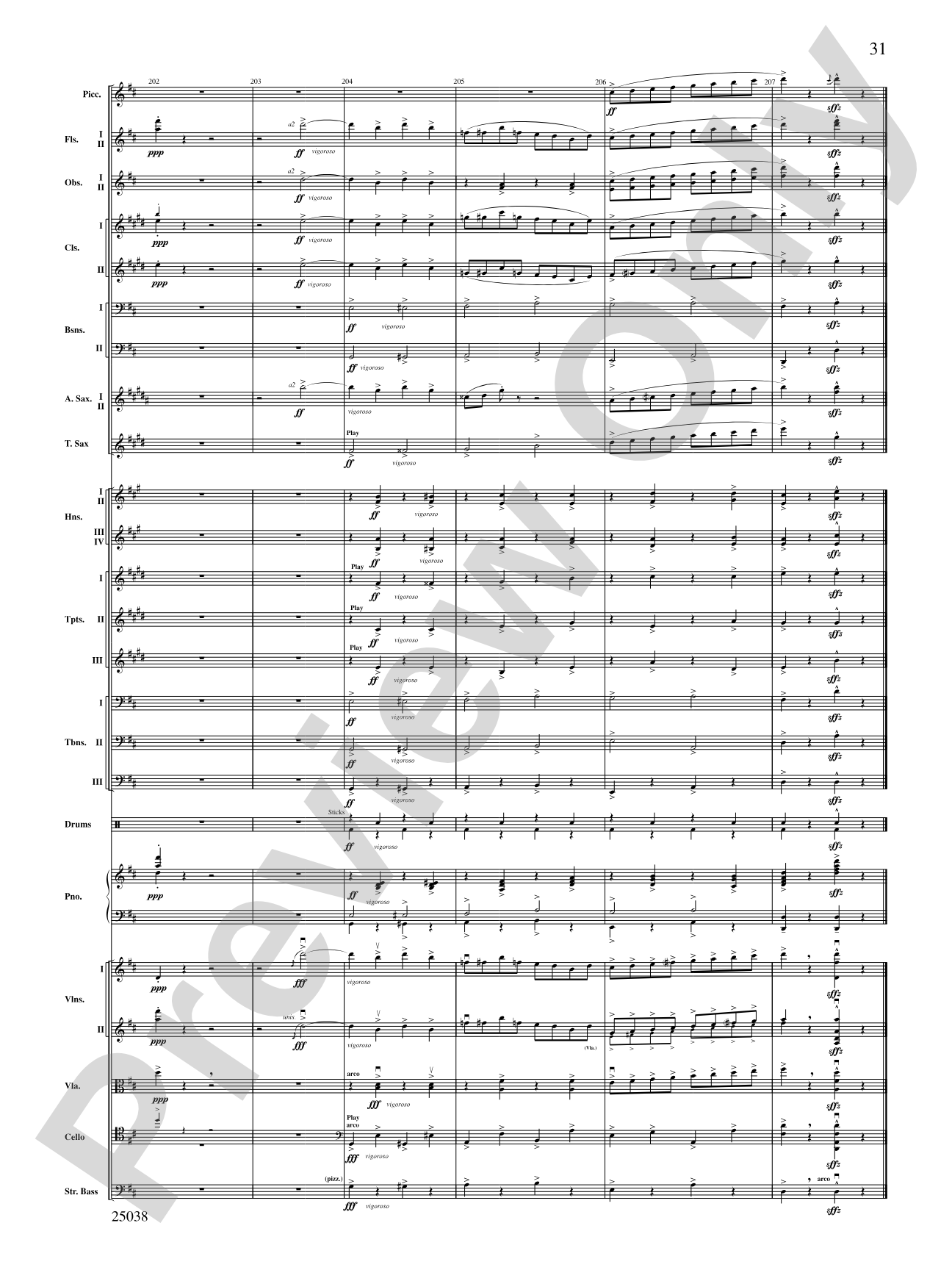 Fiddle-Faddle: Full Orchestra Conductor Score & Parts