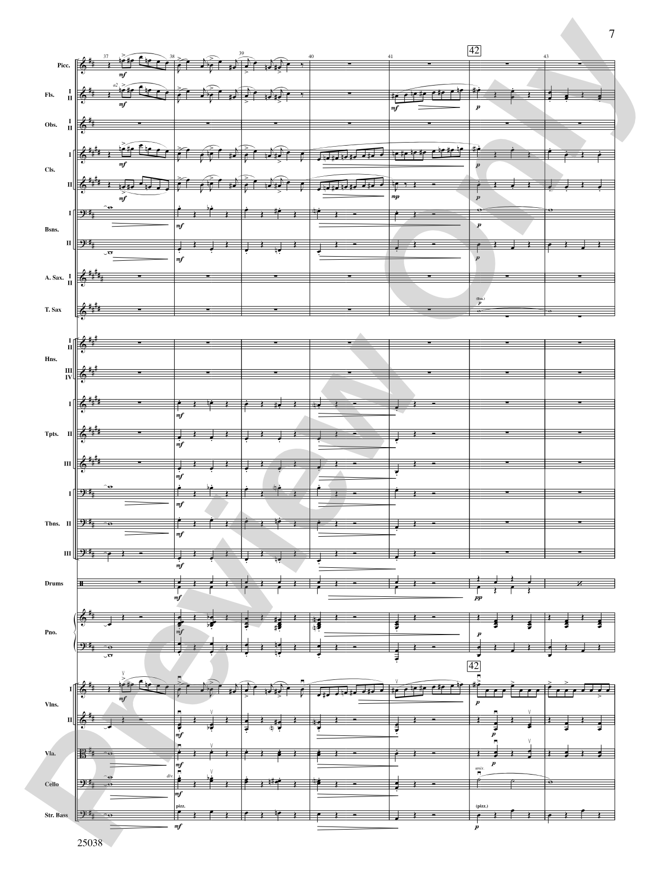 Fiddle-Faddle: Full Orchestra Conductor Score & Parts