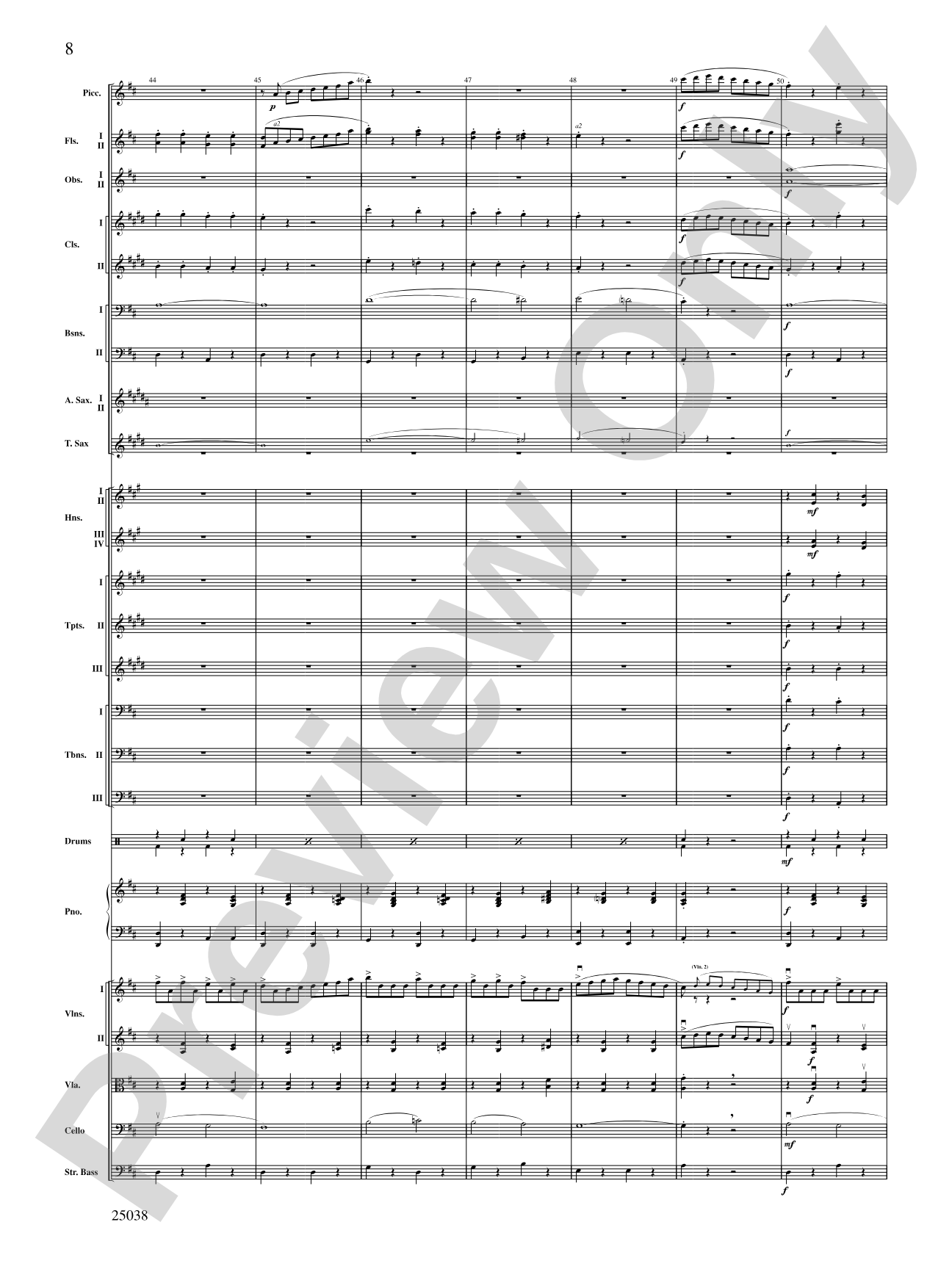 Fiddle-Faddle: Full Orchestra Conductor Score & Parts
