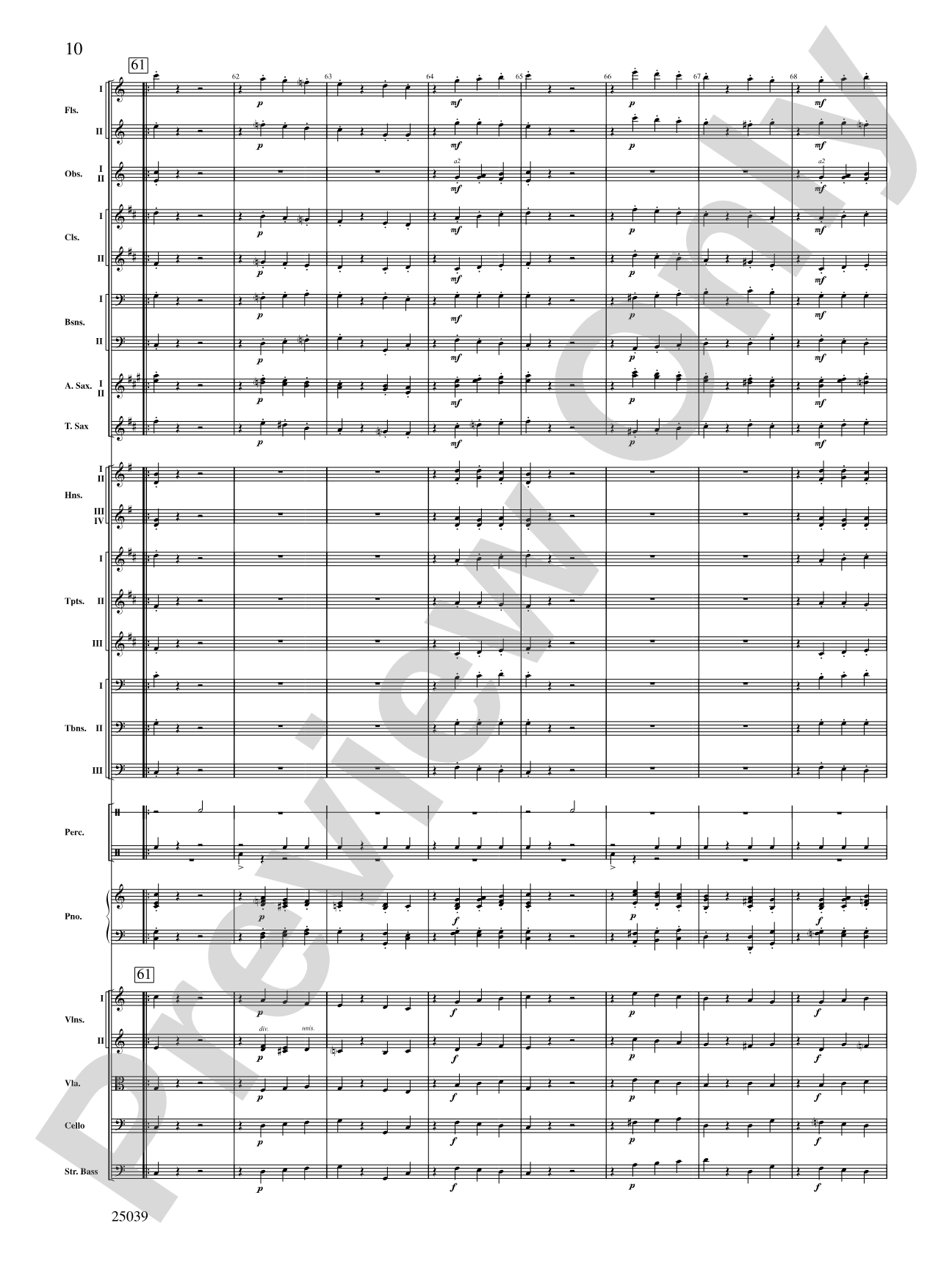 The Typewriter: Full Orchestra Conductor Score & Parts