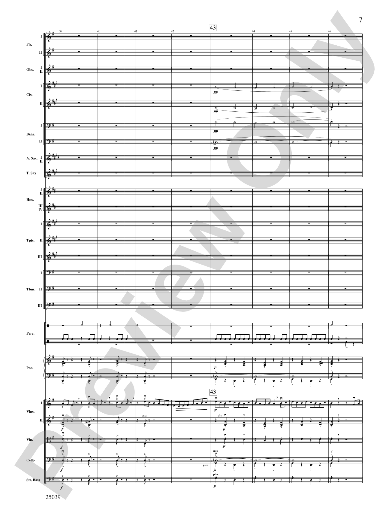 The Typewriter: Full Orchestra Conductor Score & Parts