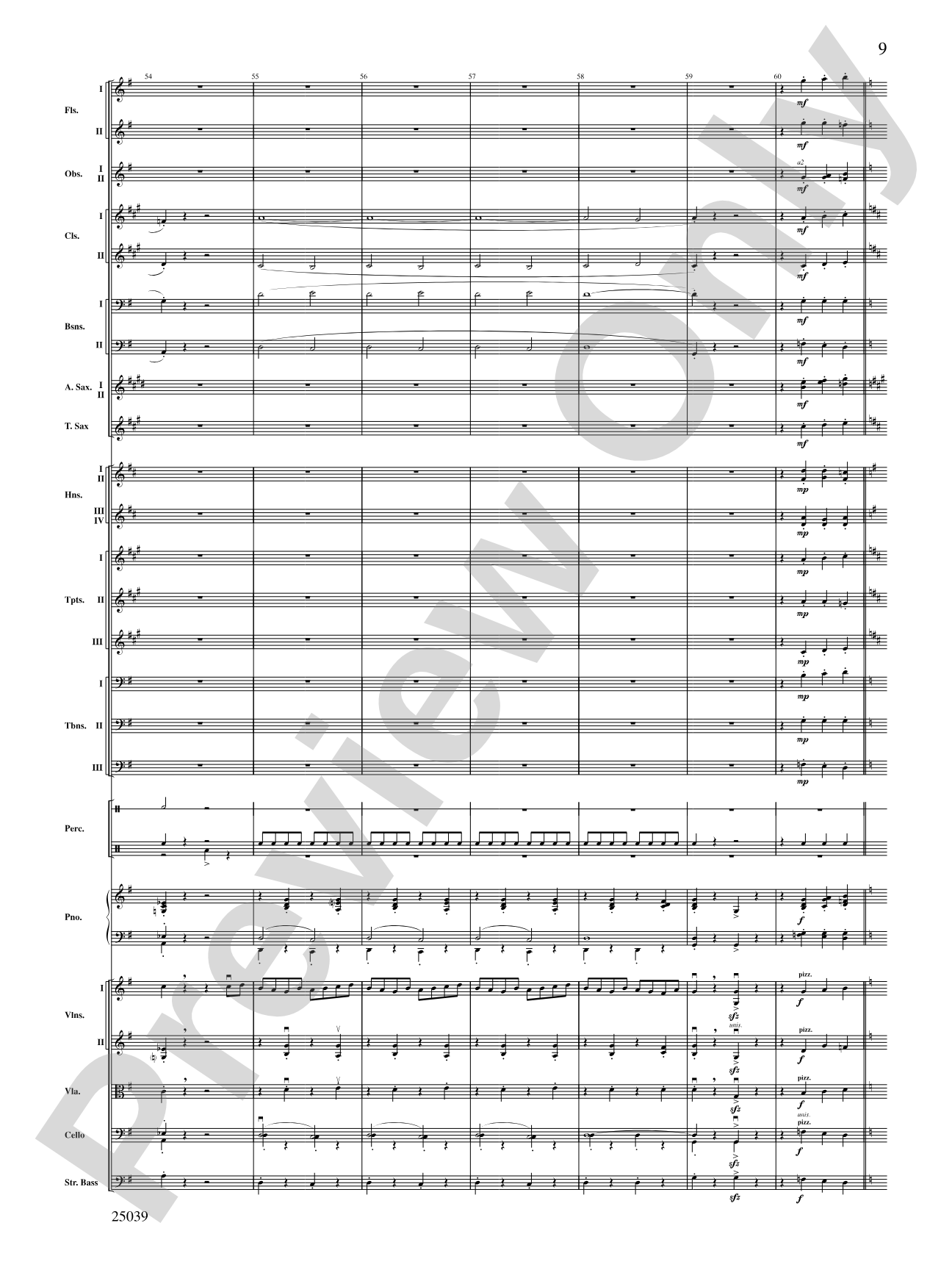 The Typewriter: Full Orchestra Conductor Score & Parts