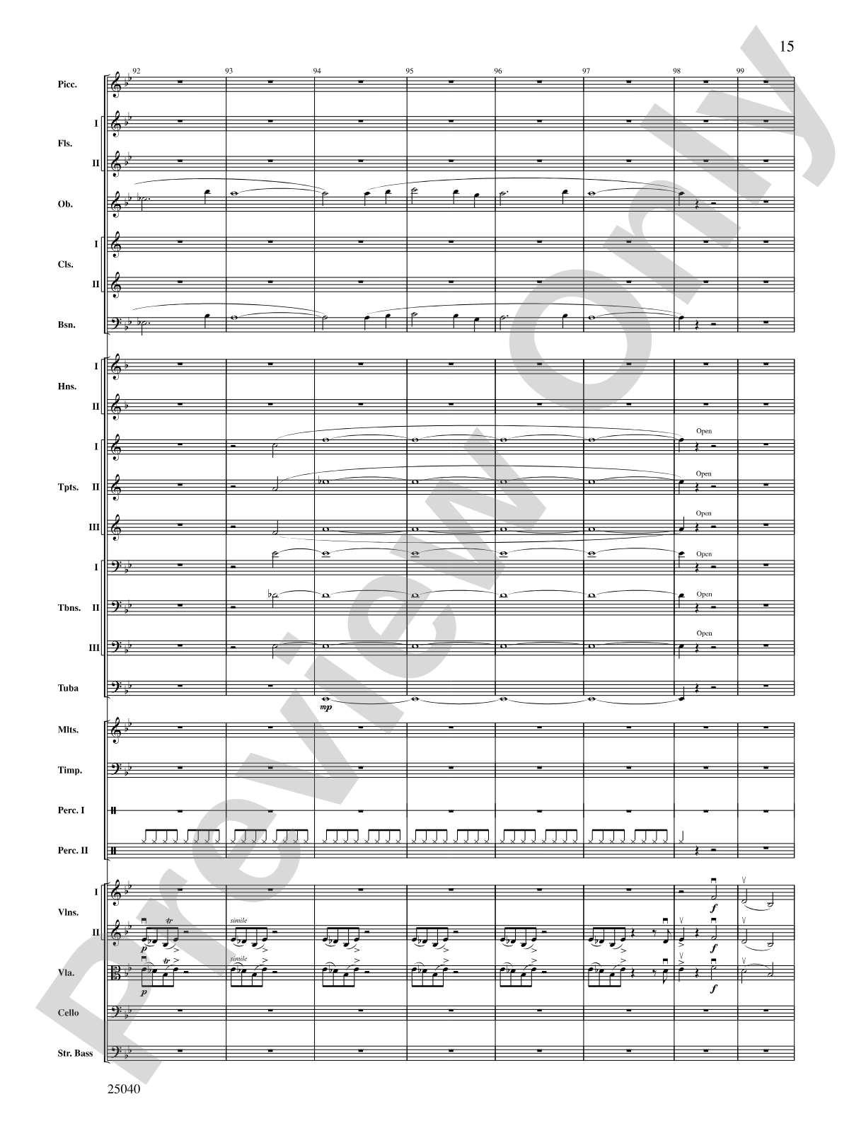 Honor, Laud and Rejoice: Full Orchestra Conductor Score & Parts