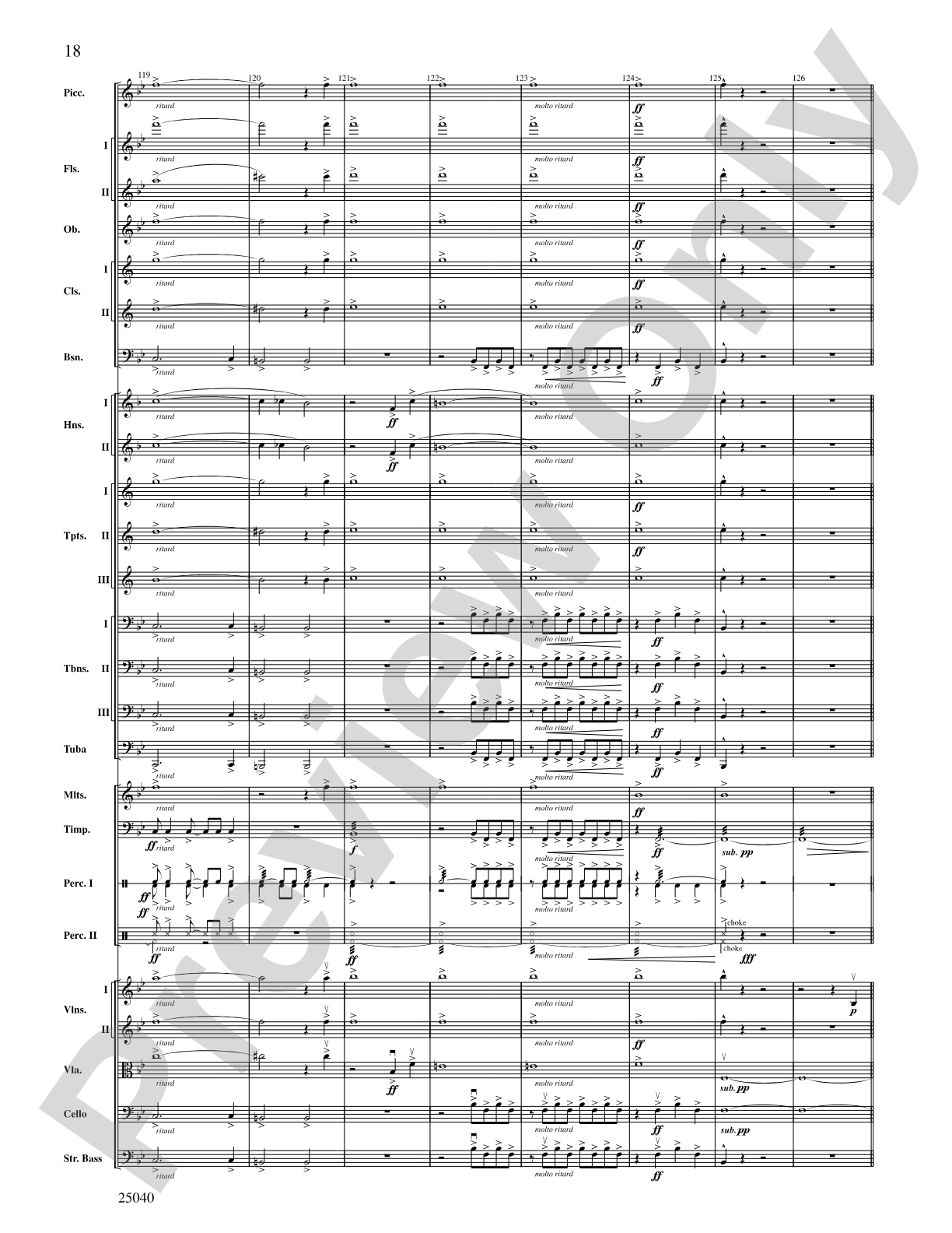 Honor, Laud and Rejoice: Full Orchestra Conductor Score & Parts