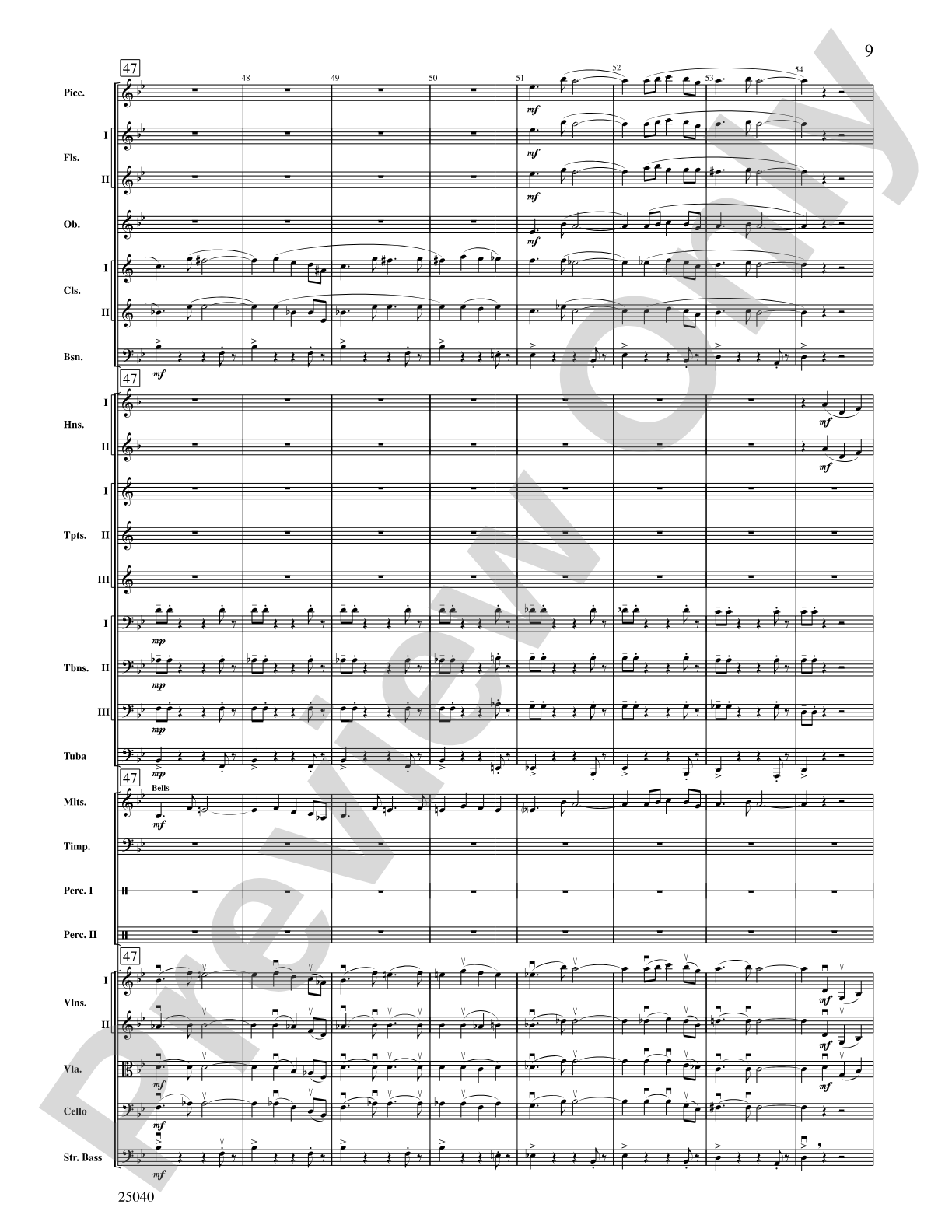 Honor, Laud and Rejoice: Full Orchestra Conductor Score & Parts