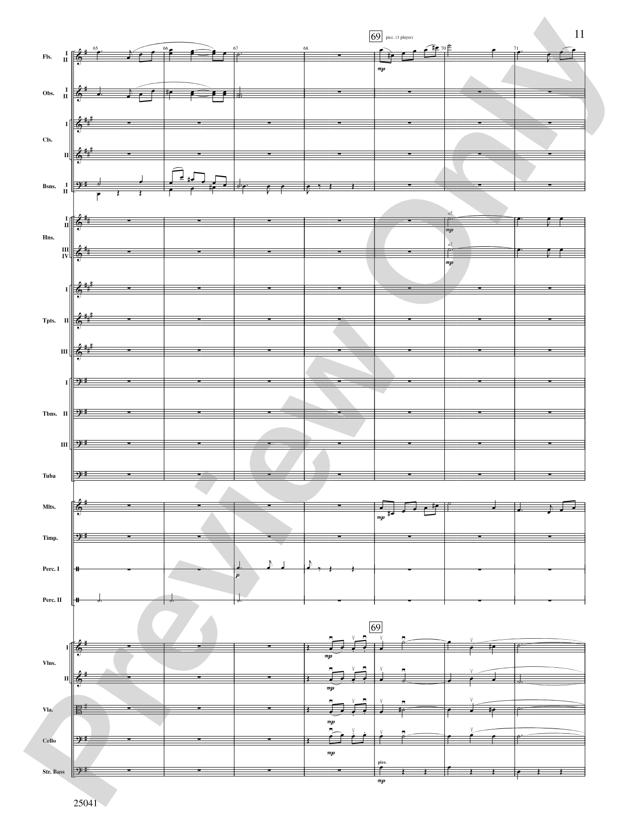 Mineola Waltz: Full Orchestra Conductor Score & Parts
