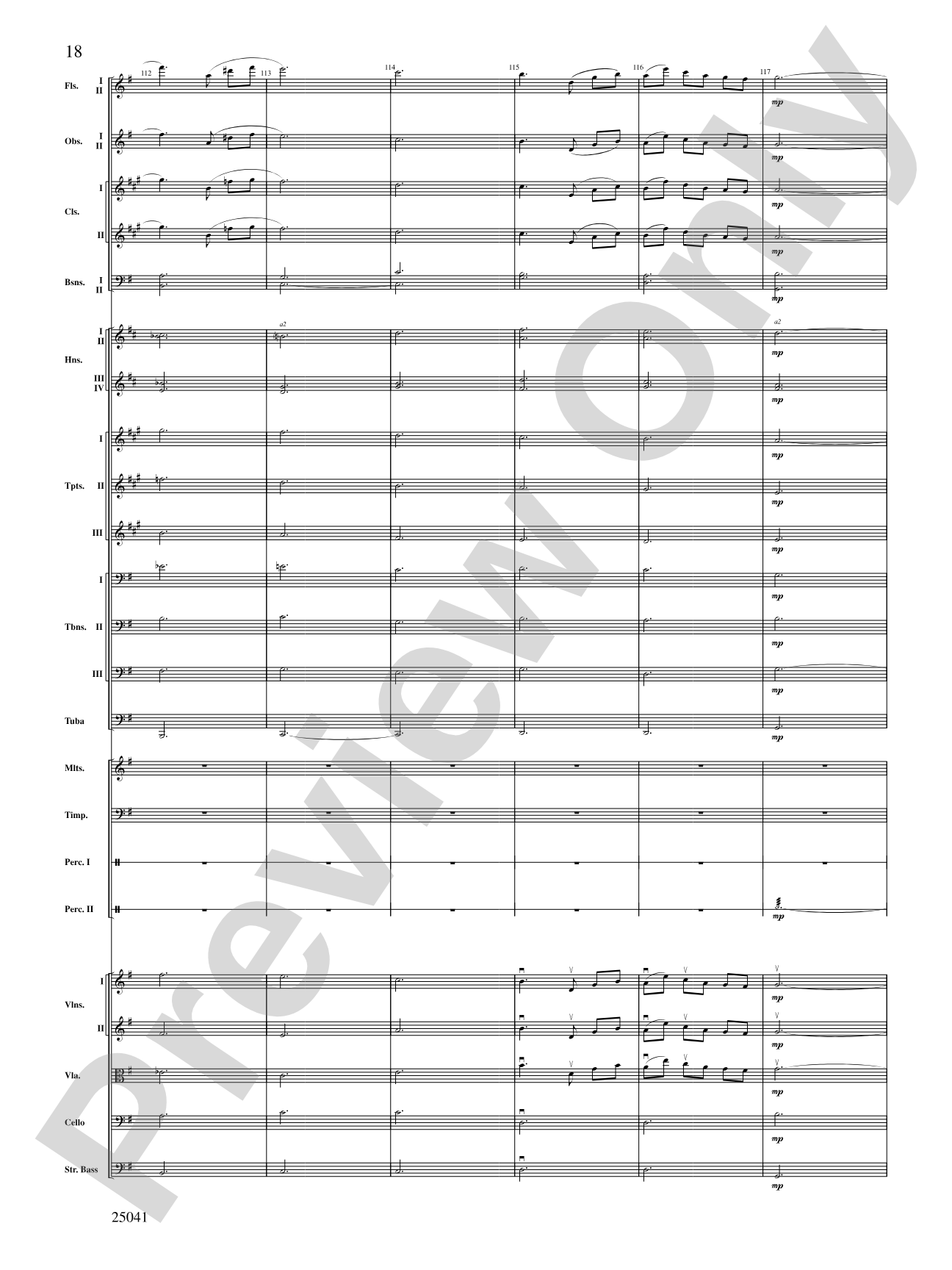 Mineola Waltz: Full Orchestra Conductor Score & Parts
