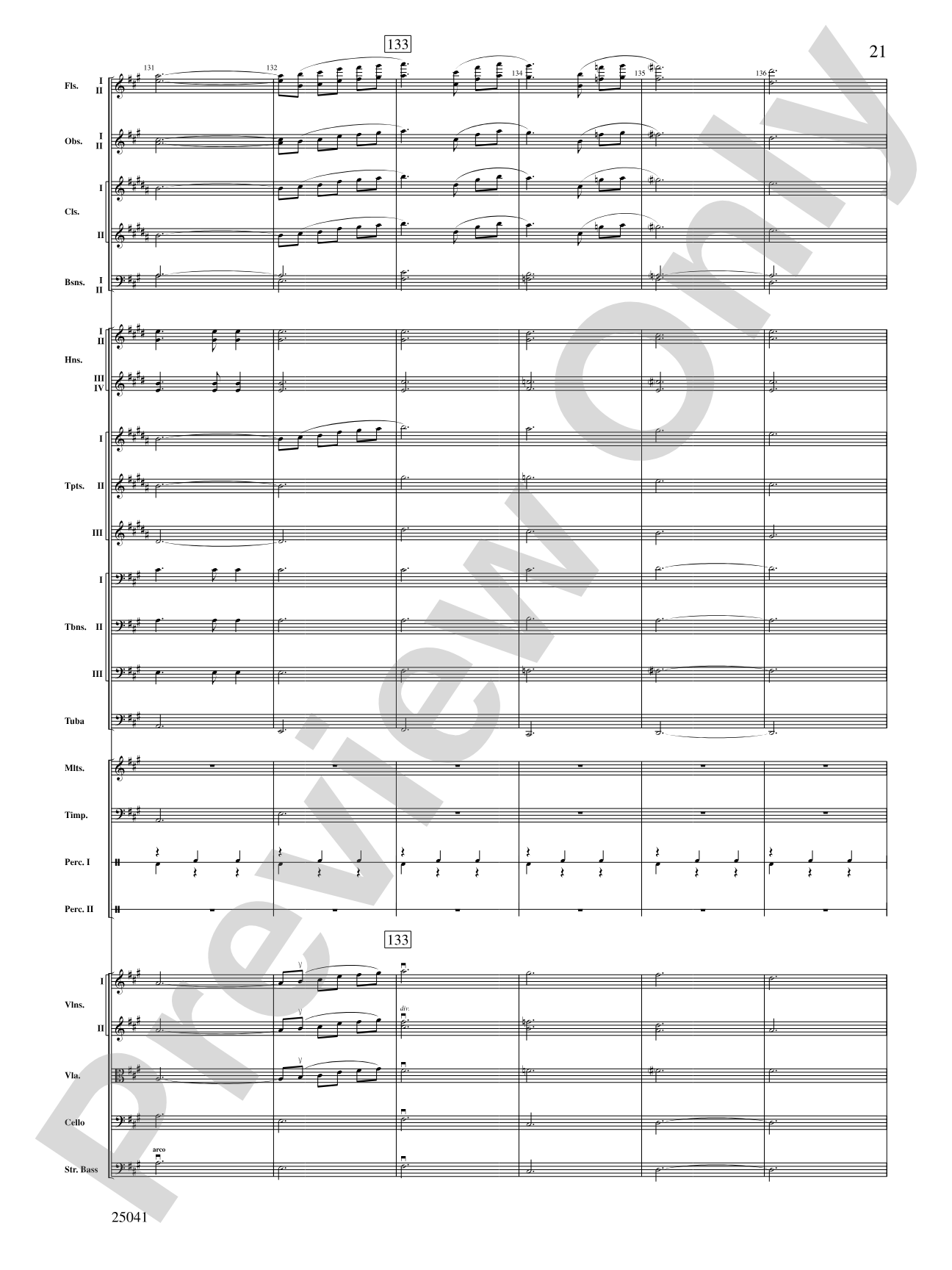 Mineola Waltz: Full Orchestra Conductor Score & Parts