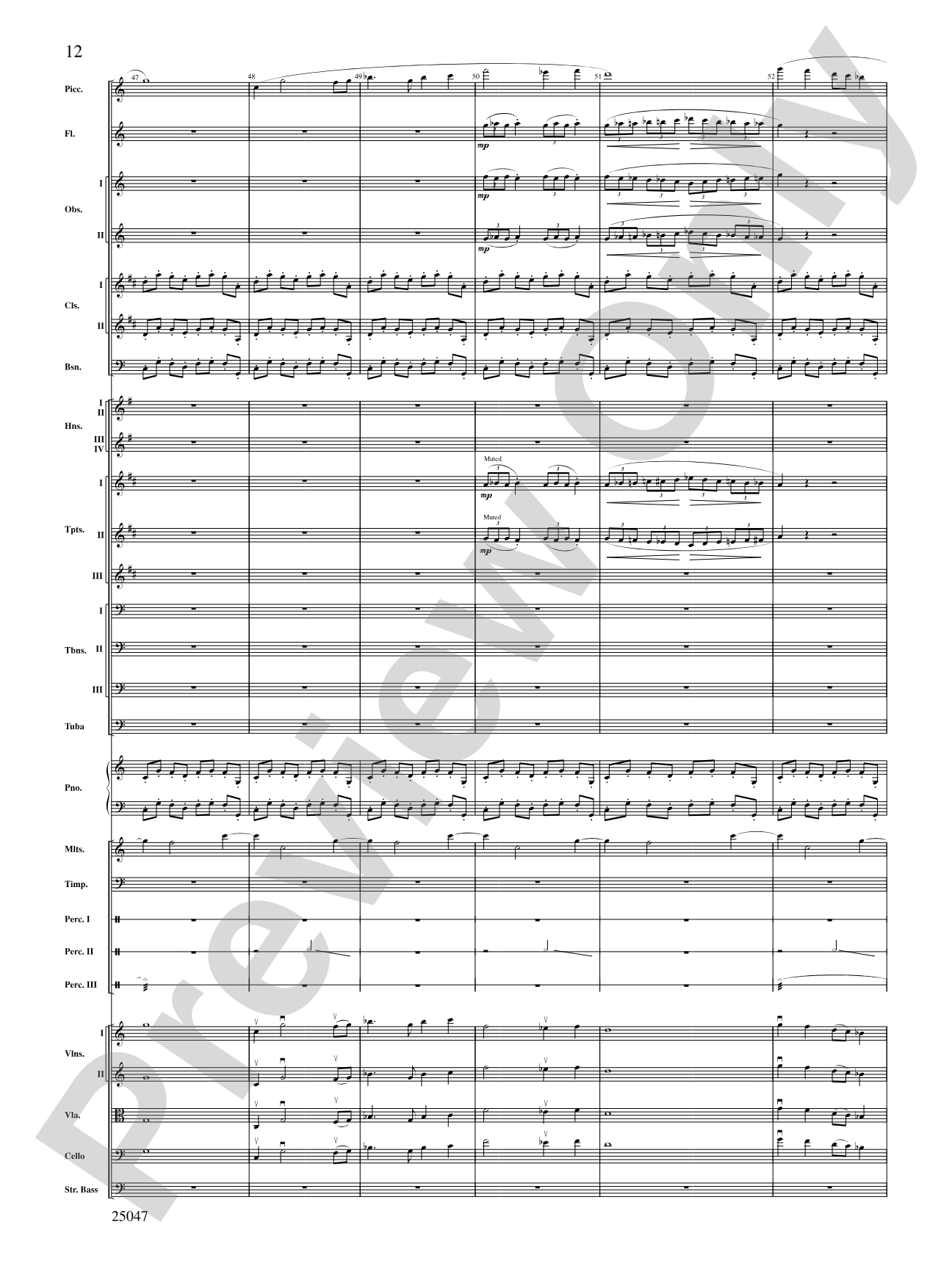 The Winds of Poseidon: Full Orchestra Conductor Score & Parts