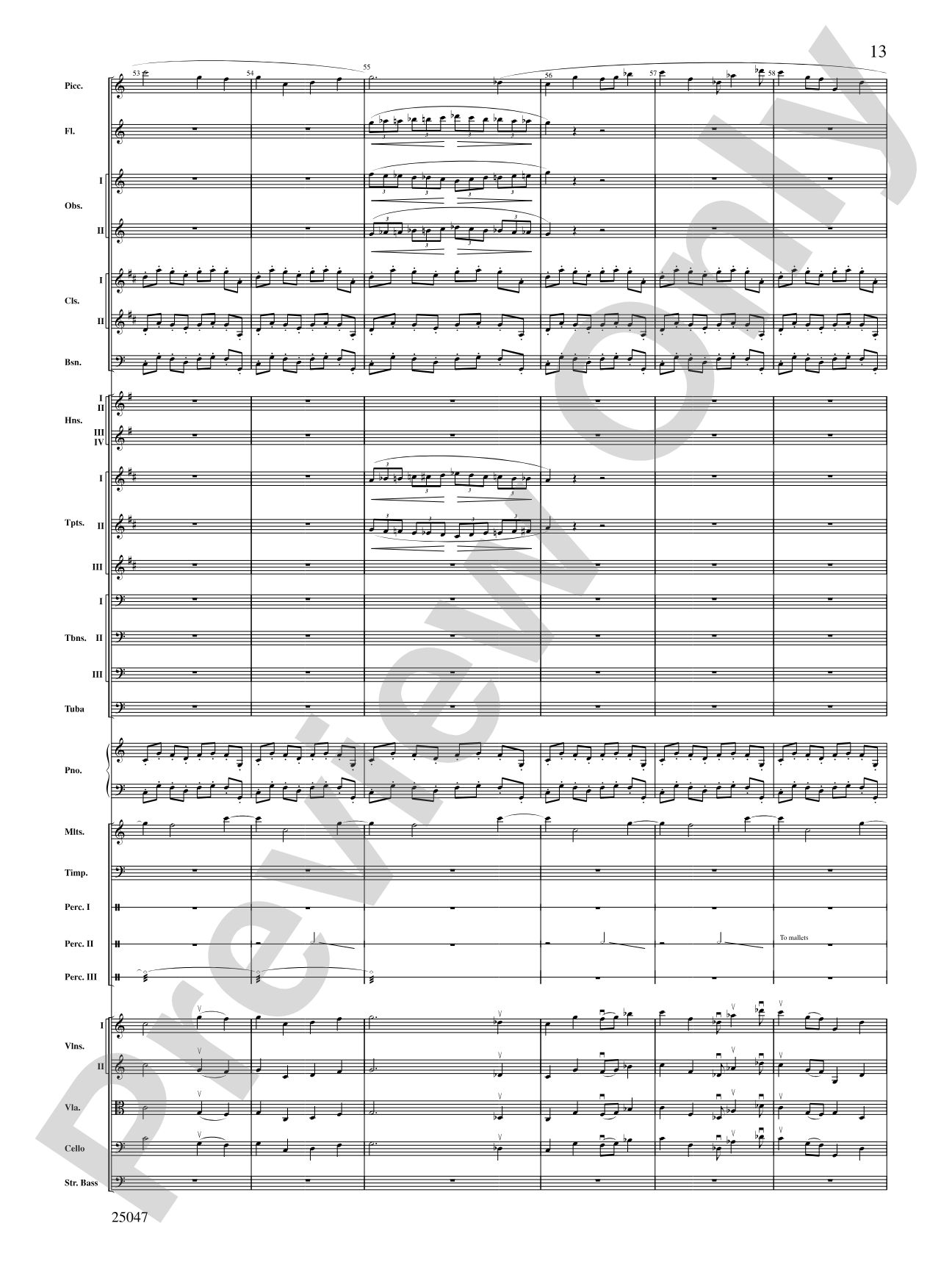 The Winds of Poseidon: Full Orchestra Conductor Score & Parts