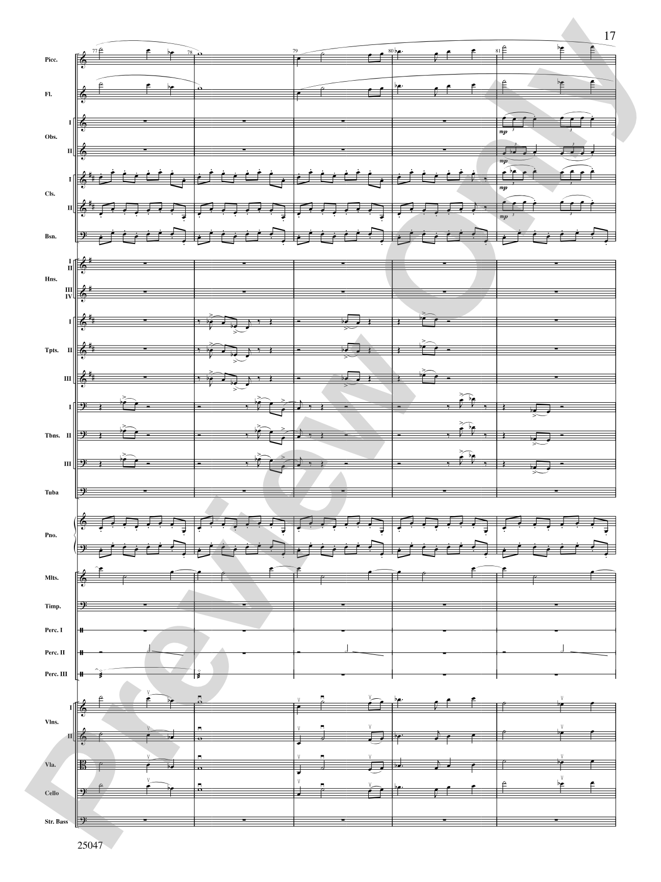 The Winds of Poseidon: Full Orchestra Conductor Score & Parts