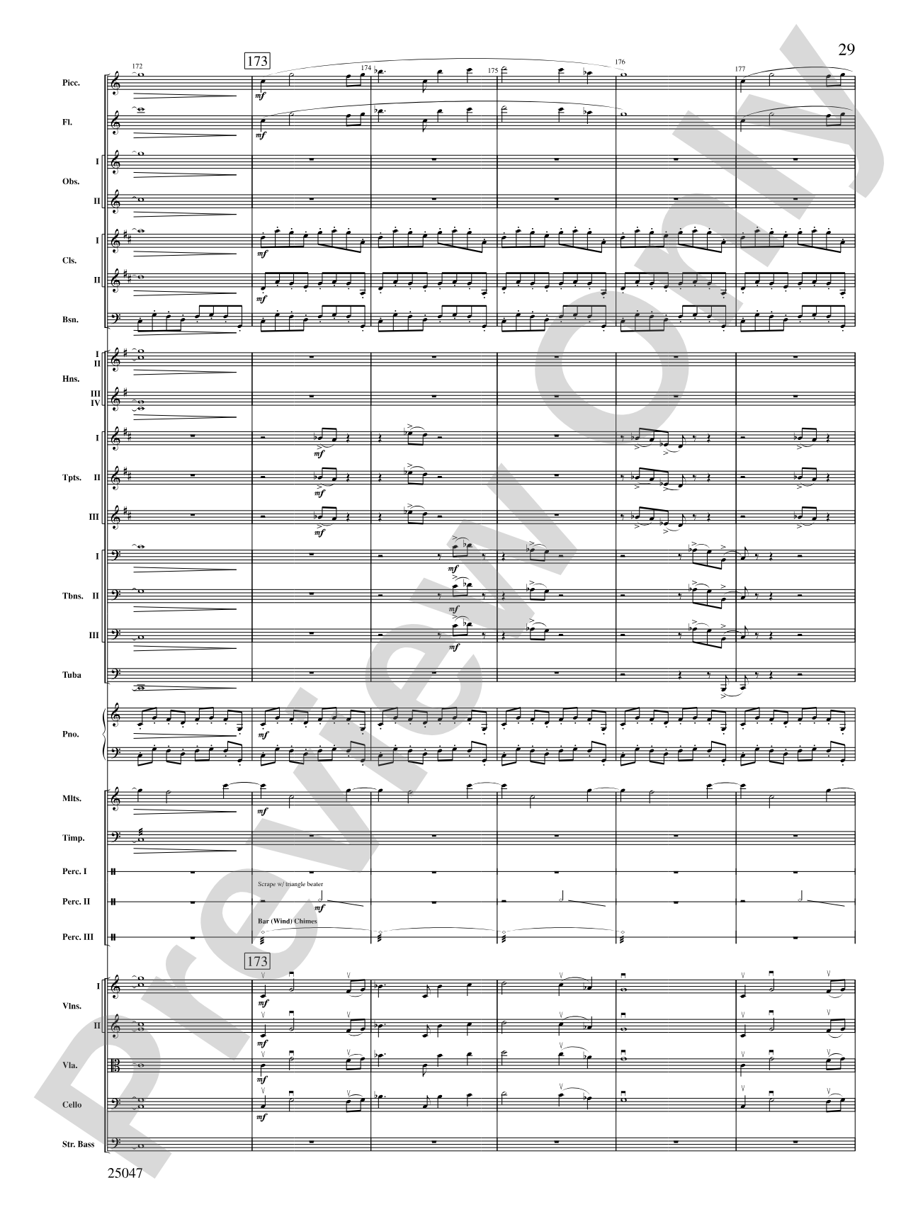 The Winds of Poseidon: Full Orchestra Conductor Score & Parts
