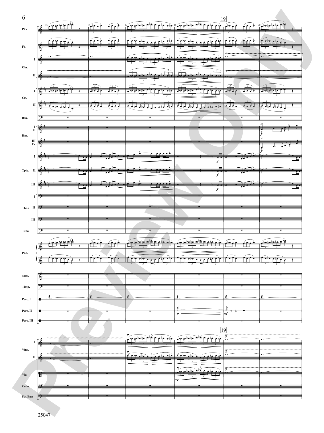 The Winds of Poseidon: Full Orchestra Conductor Score & Parts