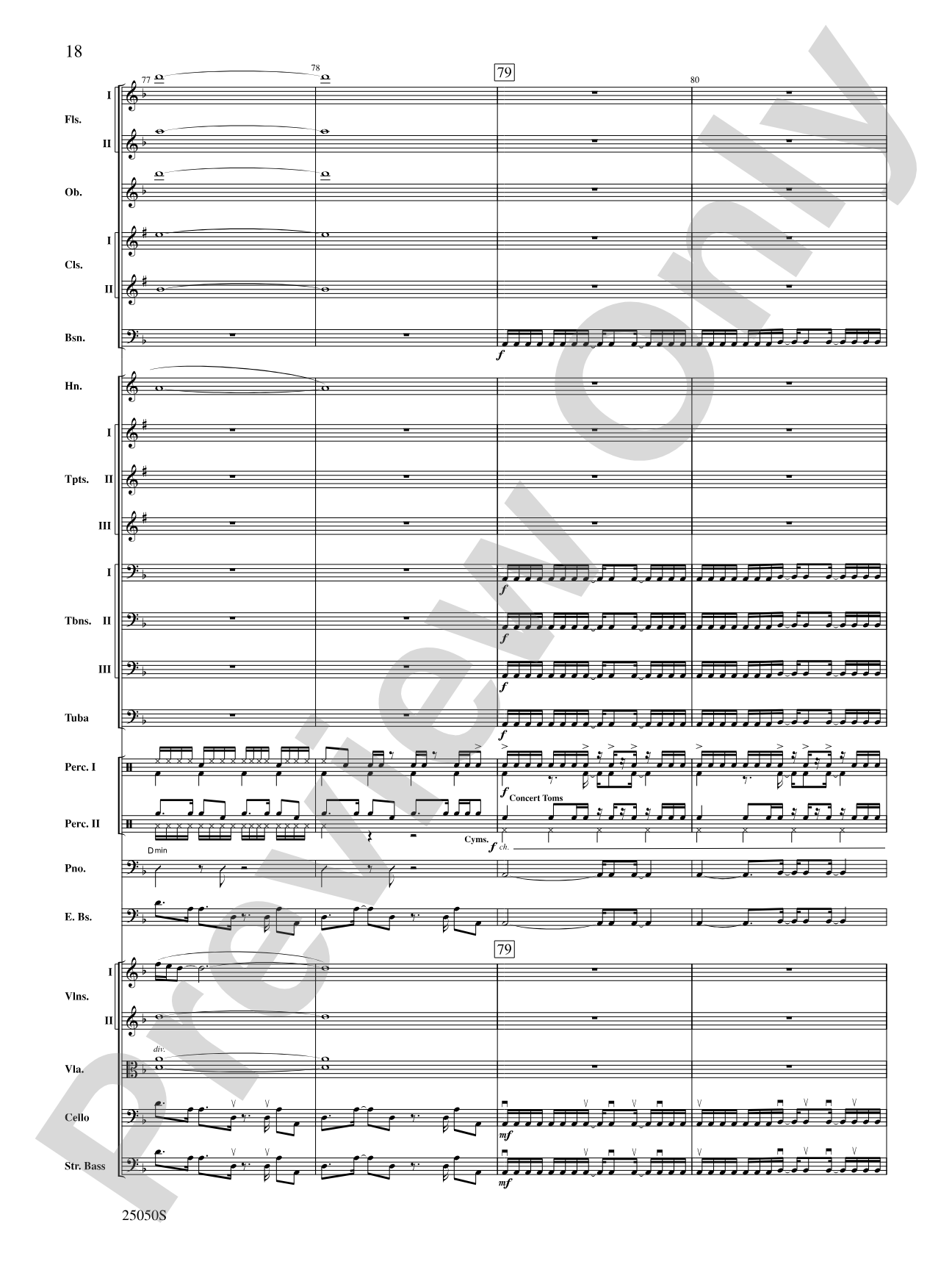 The Children of Sanchez: Full Orchestra Conductor Score & Parts