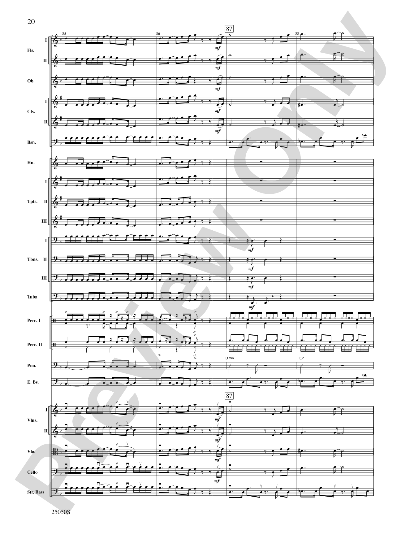 The Children of Sanchez: Full Orchestra Conductor Score & Parts