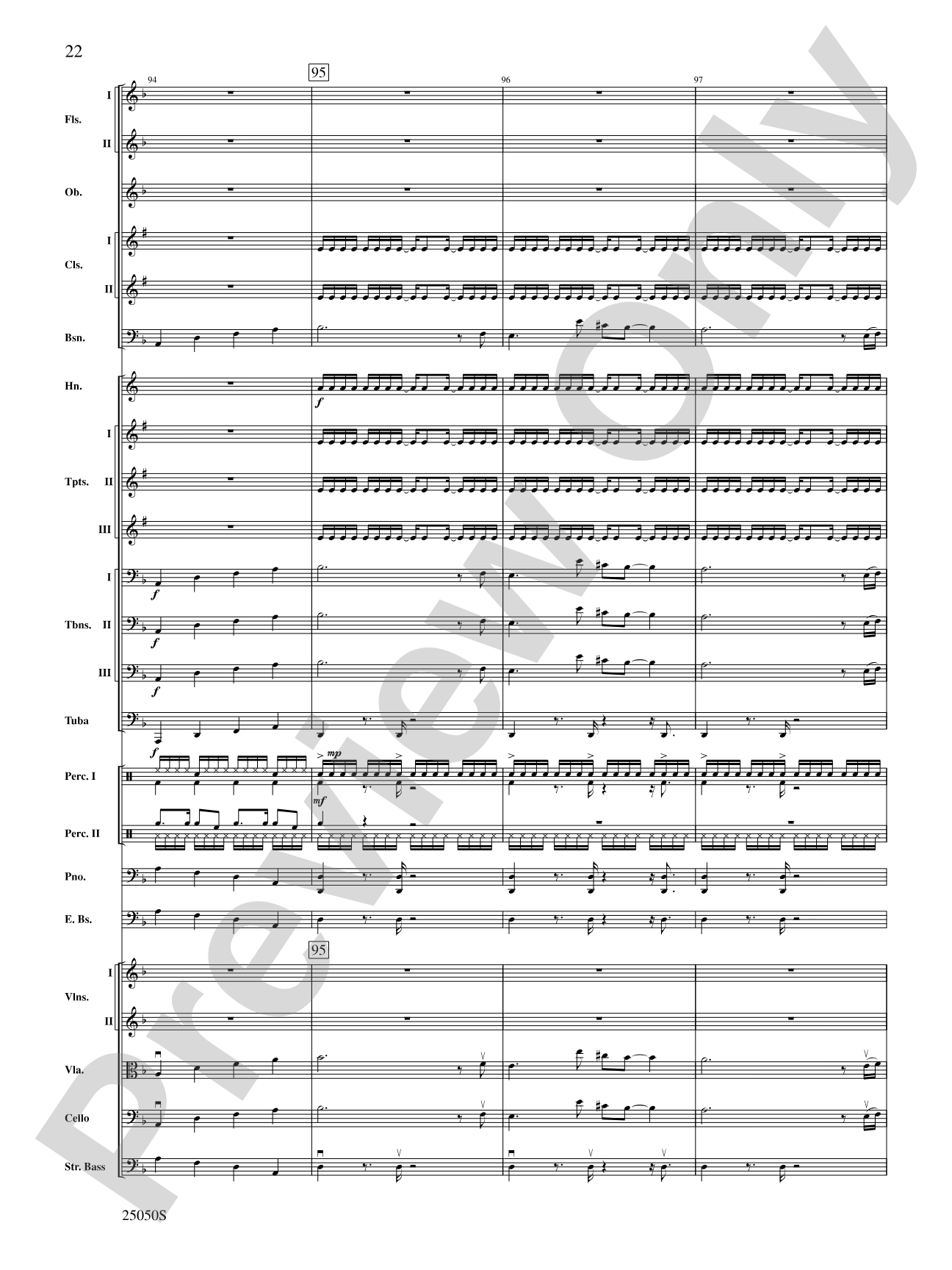 The Children of Sanchez: Full Orchestra Conductor Score & Parts
