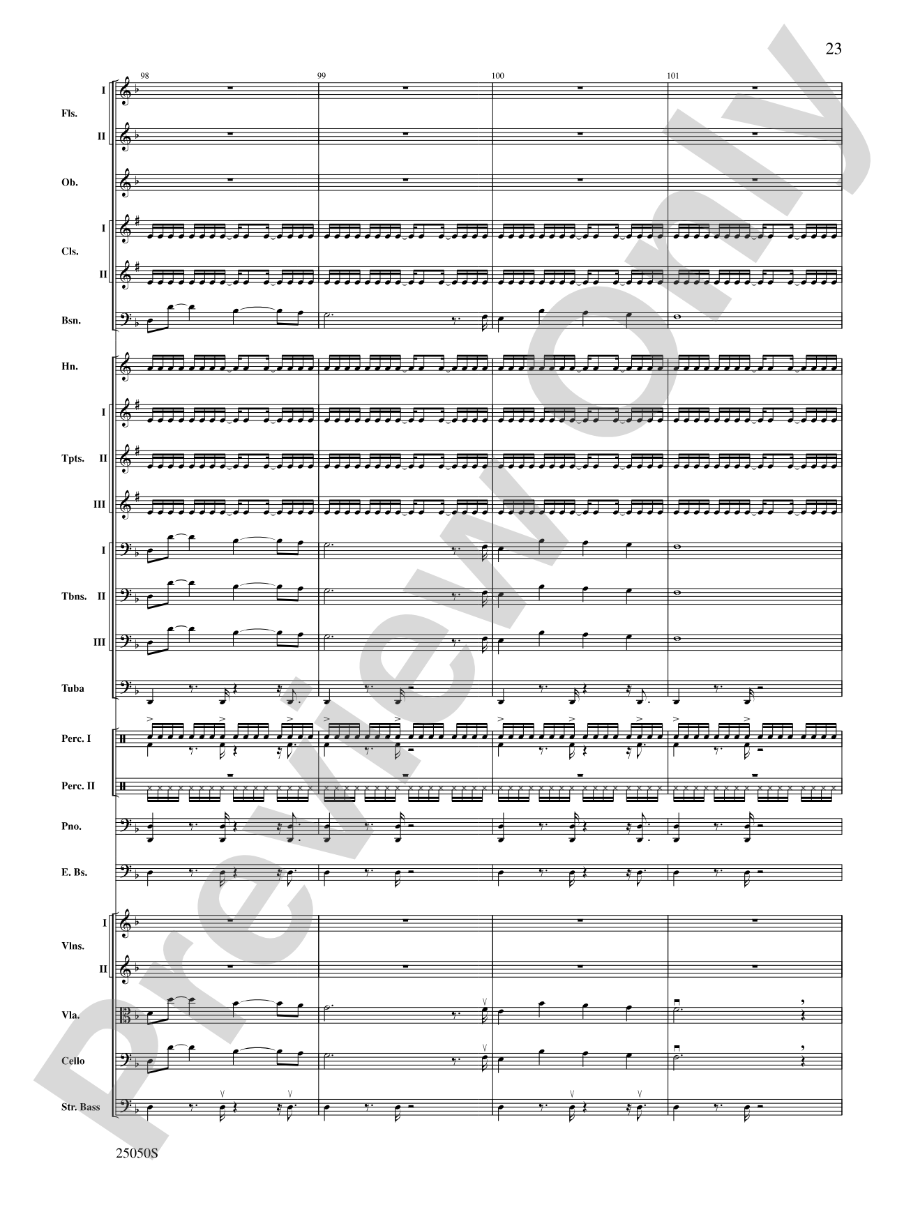 The Children of Sanchez: Full Orchestra Conductor Score & Parts