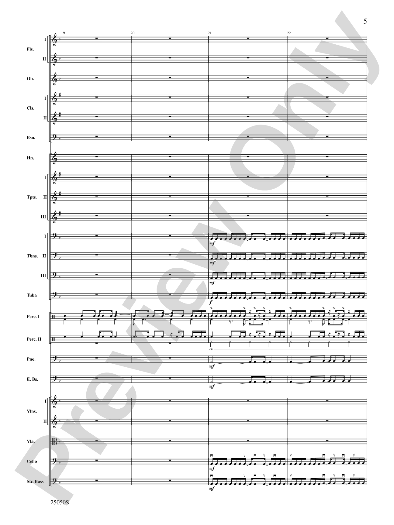 The Children of Sanchez: Full Orchestra Conductor Score & Parts