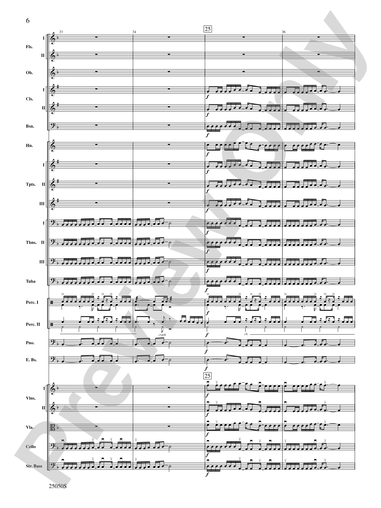 The Children of Sanchez: Full Orchestra Conductor Score & Parts