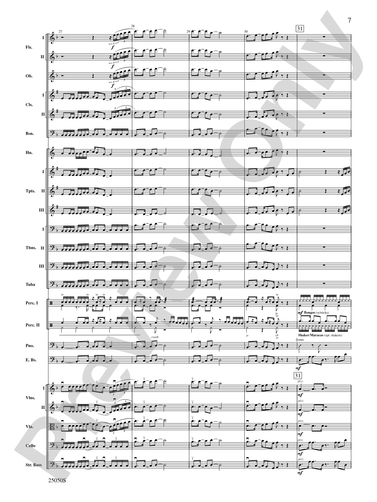 The Children of Sanchez: Full Orchestra Conductor Score & Parts